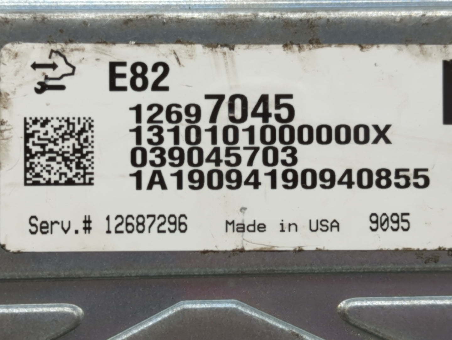 2017-2020 Cadillac Xt5 PCM Engine Control Computer ECU ECM PCU OEM P/N:12687296 12697045 Fits OEM Used Auto Parts - Oemuseda