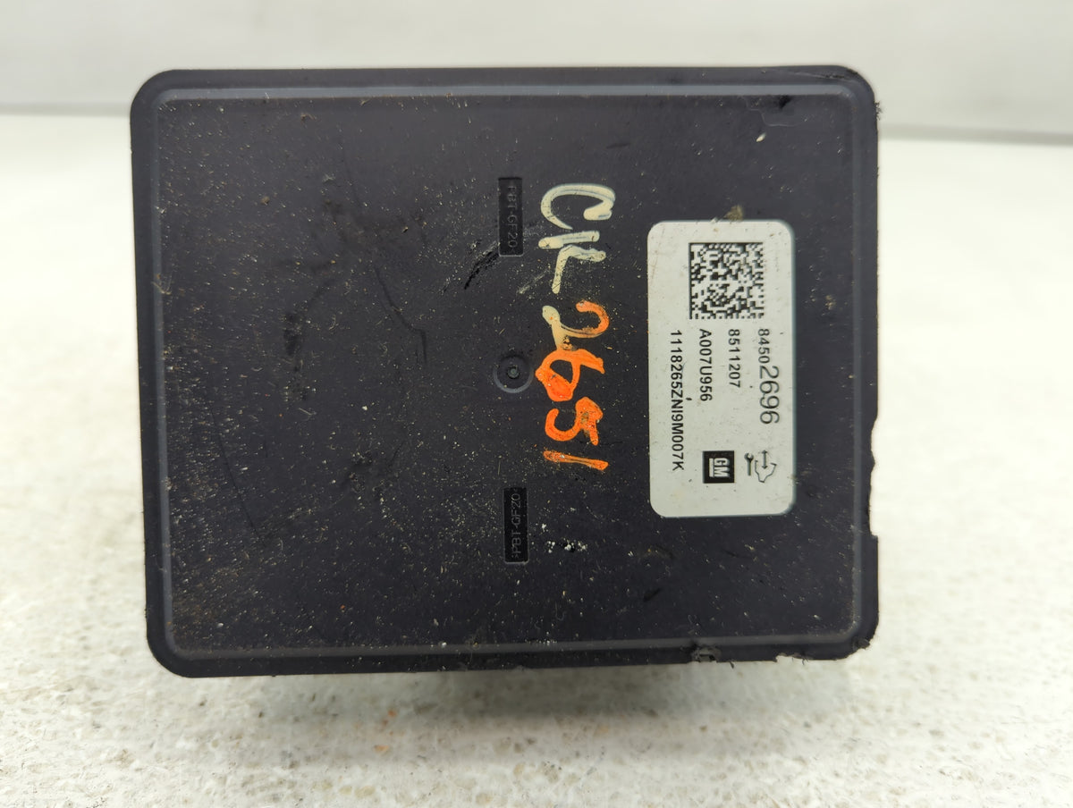 2018-2020 Cadillac Xt5 Anti-Lock Brake ABS Pump Module Actuator OEM P/N:84503307 Fits Fits 2018 2019 2020 OEM Used Auto Part