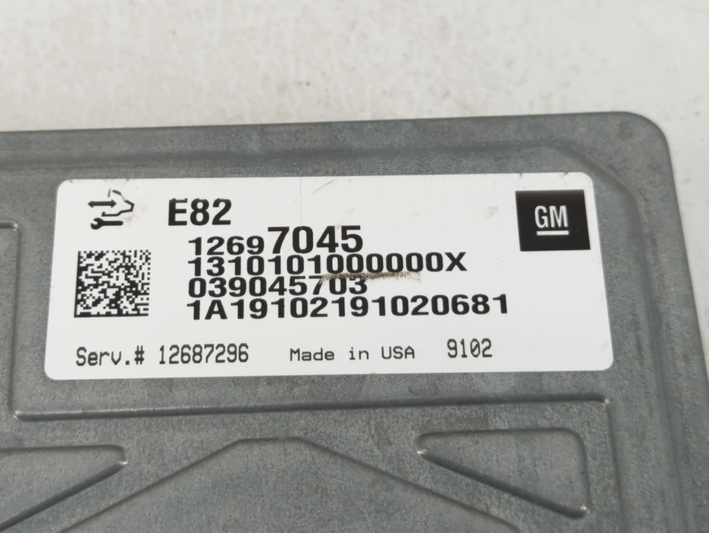 2017-2020 Cadillac Xt5 PCM Engine Control Computer ECU ECM PCU OEM P/N:12697045 Fits Fits 2016 2017 2018 2019 2020 2021 2022