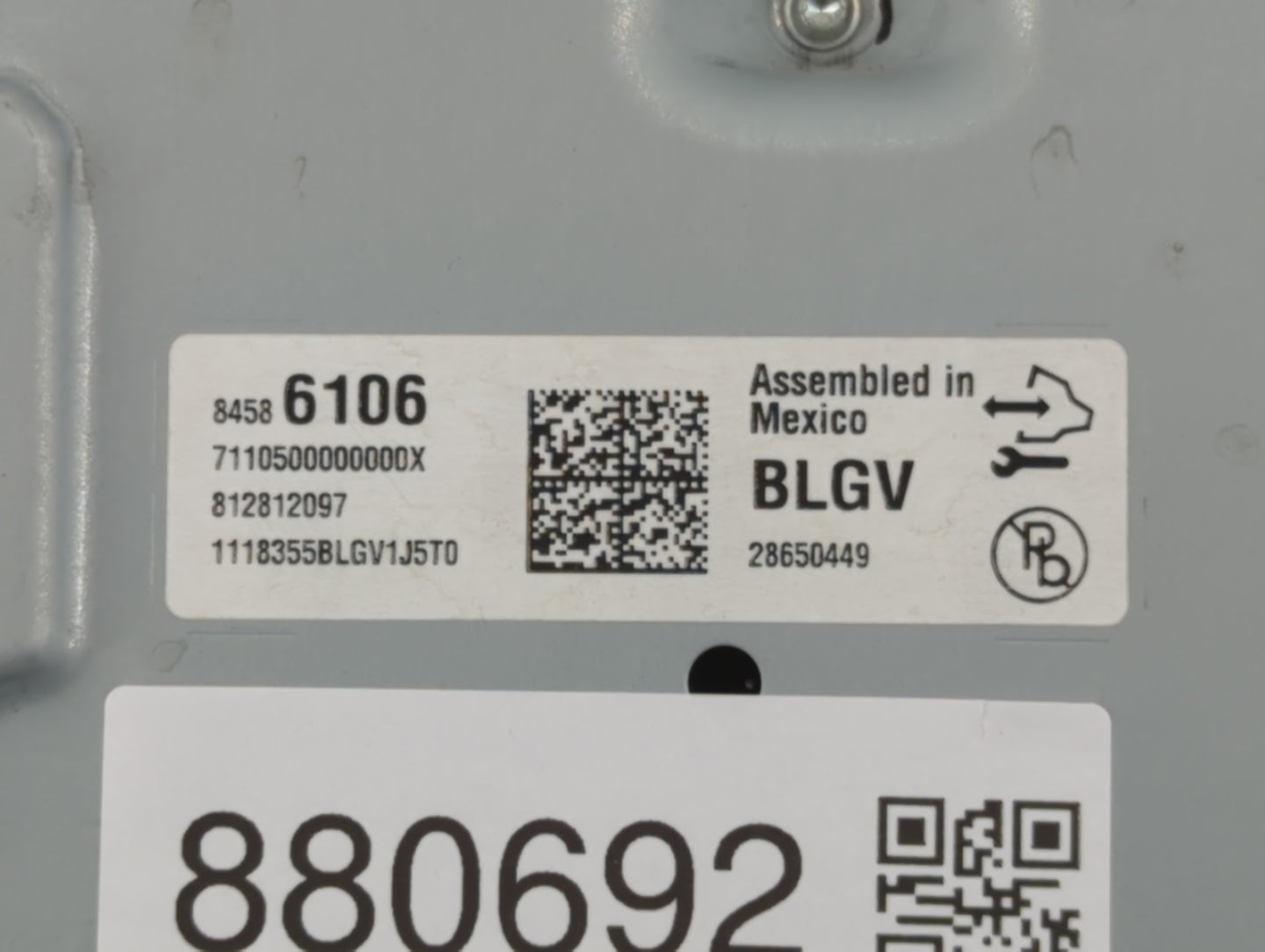 2018-2019 Cadillac Xt5 Instrument Cluster Speedometer Gauges P/N:84586106 Fits Fits 2018 2019 OEM Used Auto Parts - Oemuseda