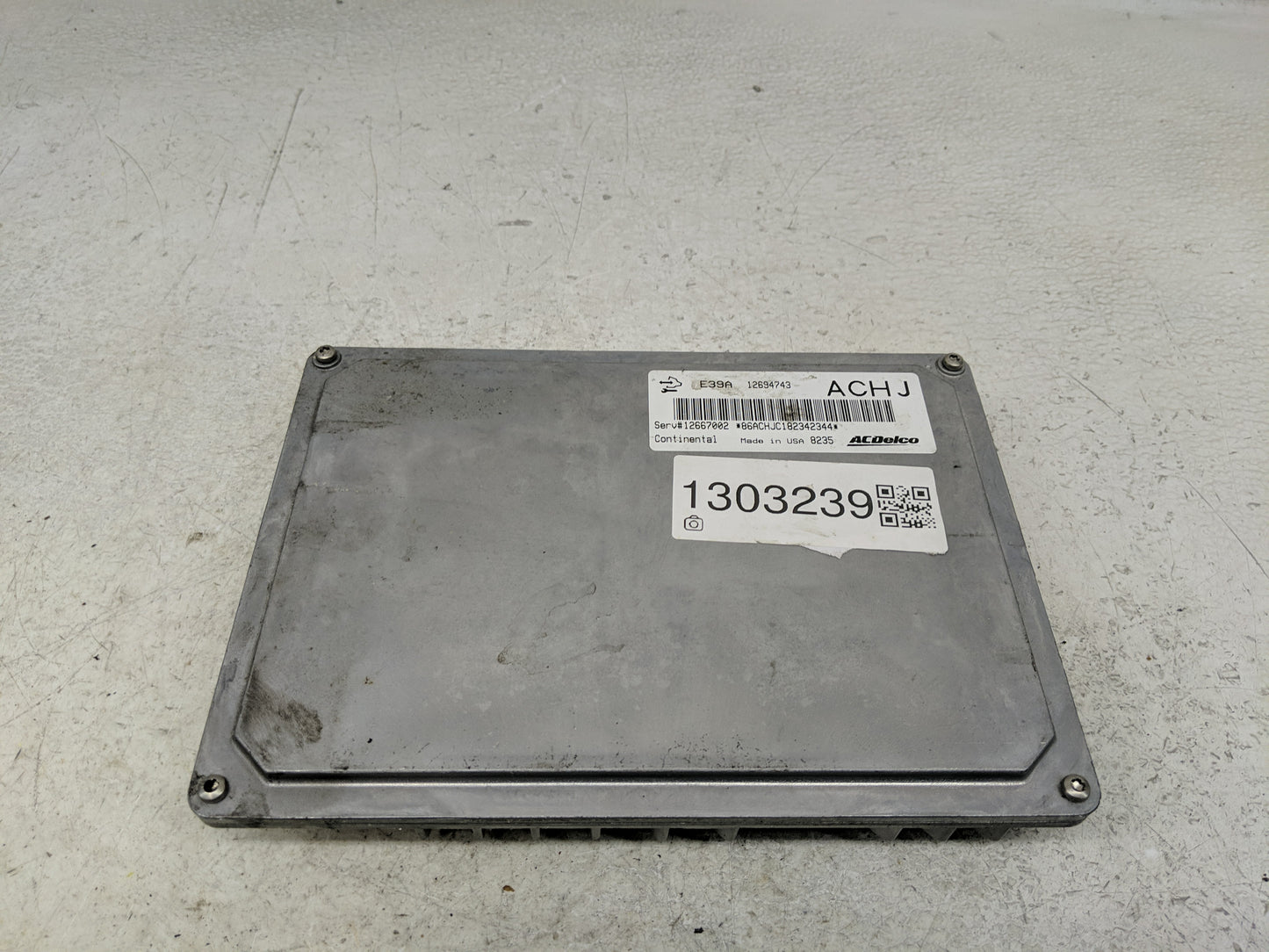 2017-2019 Cadillac Xts PCM Engine Control Computer ECU ECM PCU OEM P/N:12694743 Fits Fits 2017 2018 2019 2020 OEM Used Auto 