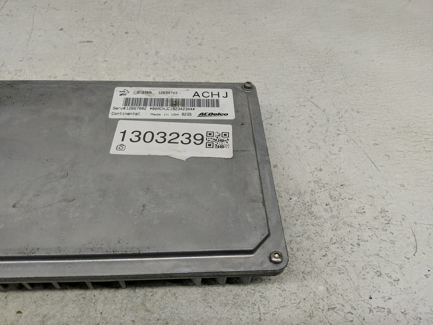 2017-2019 Cadillac Xts PCM Engine Control Computer ECU ECM PCU OEM P/N:12694743 Fits Fits 2017 2018 2019 2020 OEM Used Auto 