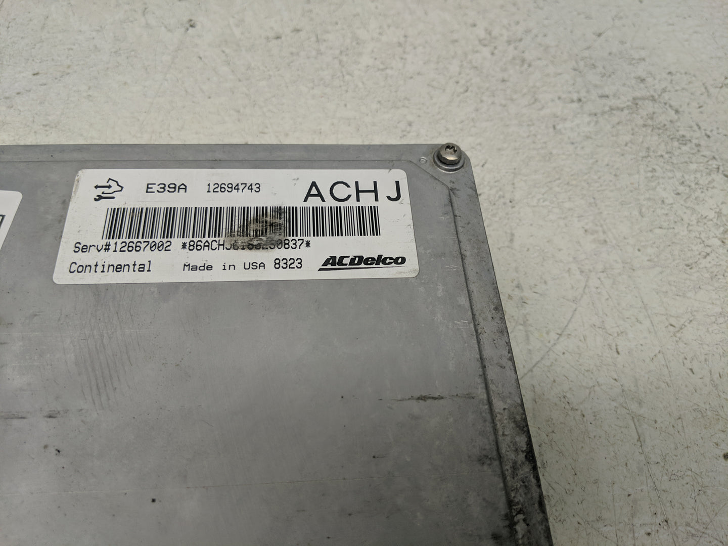 2017-2019 Cadillac Xts PCM Engine Control Computer ECU ECM PCU OEM P/N:12694743 Fits Fits 2017 2018 2019 2020 OEM Used Auto 