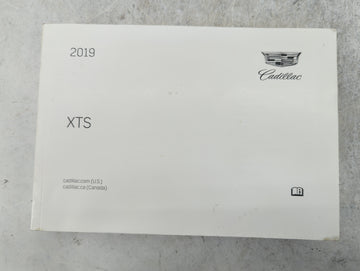 2019 Cadillac Xts Owners Manual Book Guide P/N:84137650 OEM Used Auto Parts