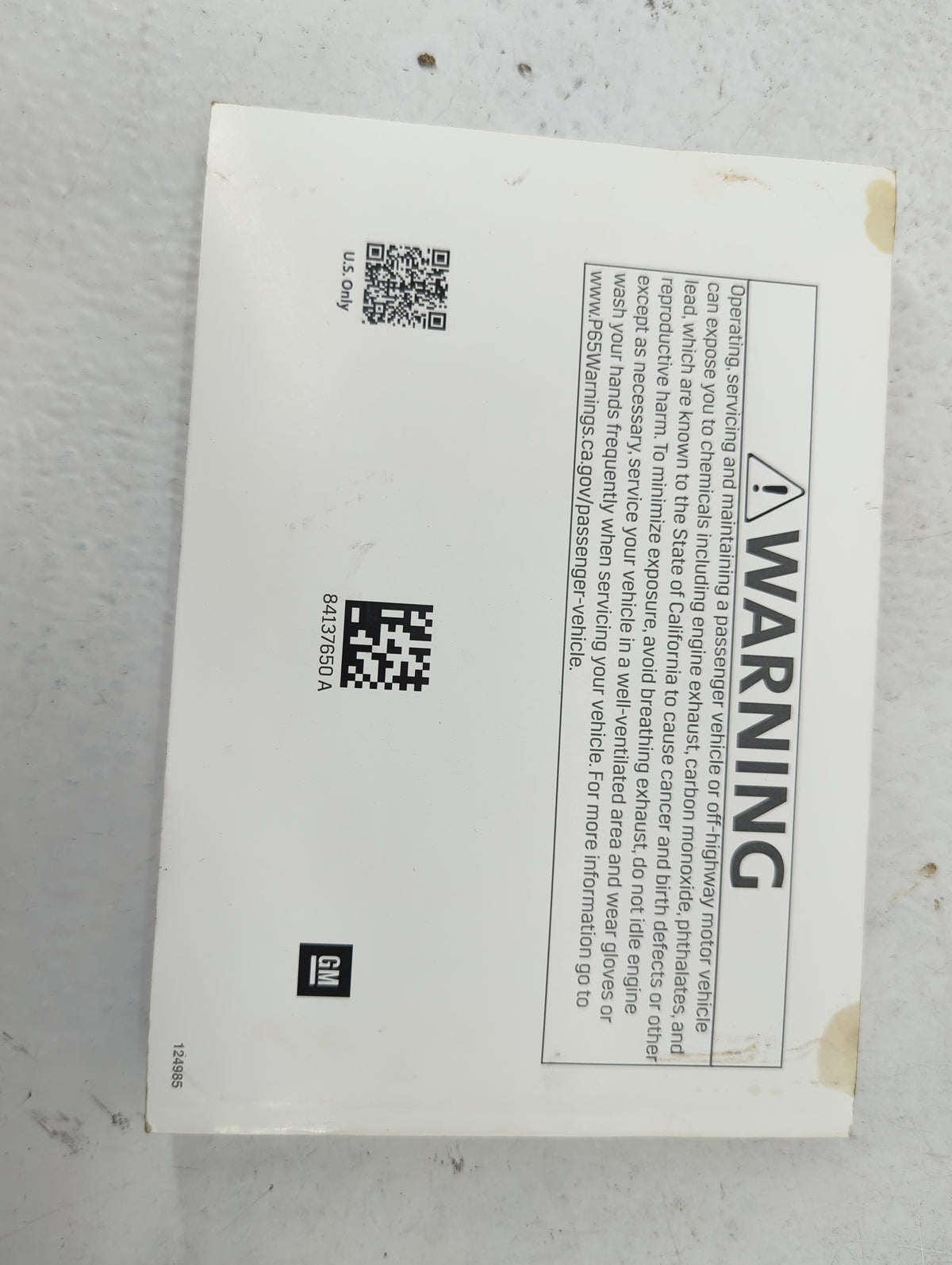2019 Cadillac Xts Owners Manual Book Guide P/N:84137650 OEM Used Auto Parts - Oemusedautoparts1.com