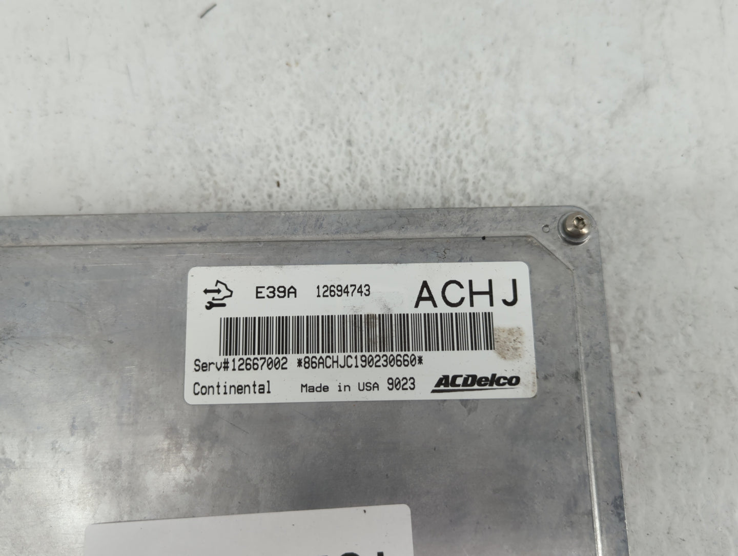 2017-2019 Cadillac Xts PCM Engine Control Computer ECU ECM PCU OEM P/N:12694743 12667002 Fits Fits 2017 2018 2019 OEM Used A