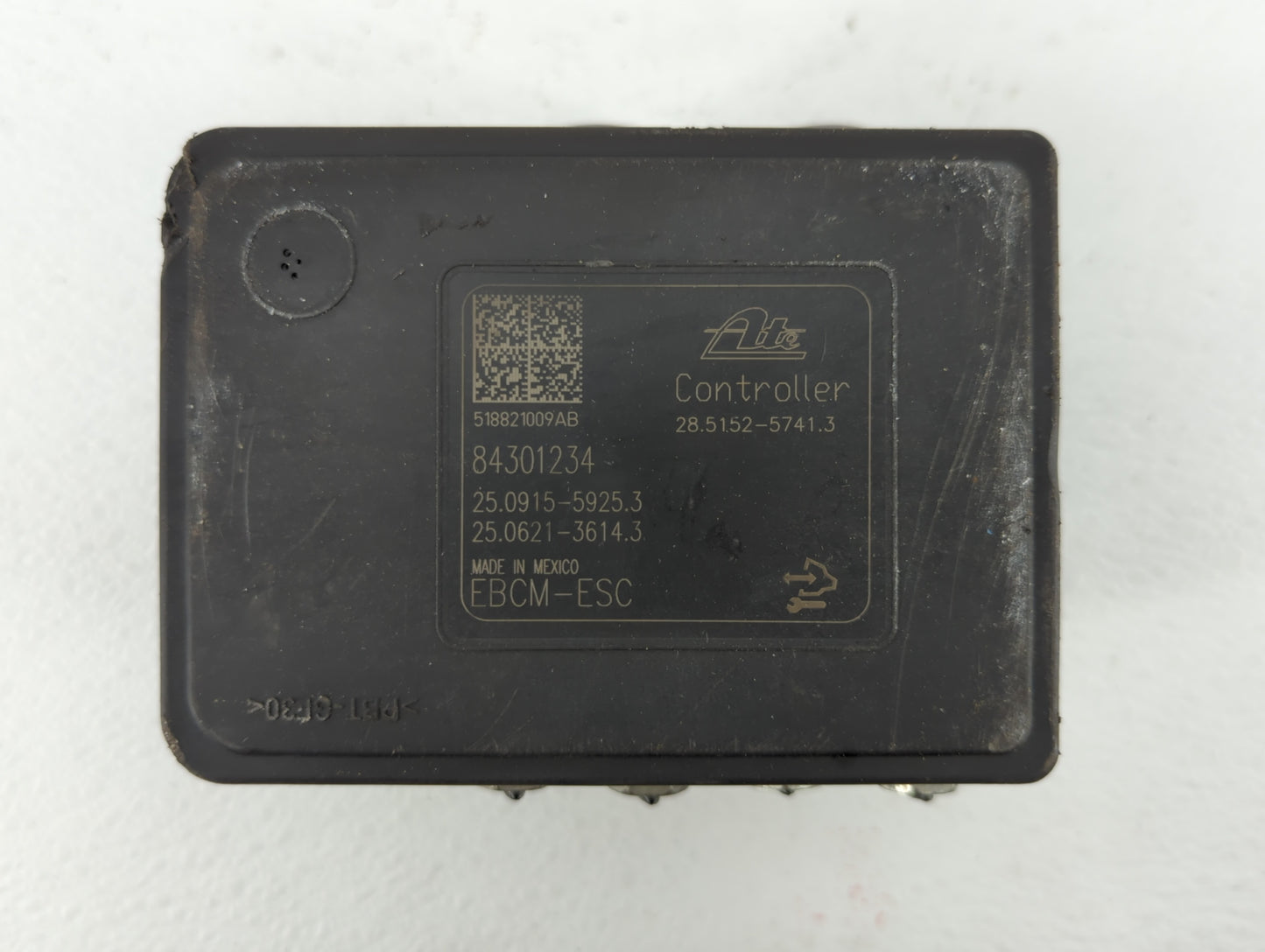 2018-2019 Cadillac Xts ABS Pump Control Module Replacement P/N:84336874 Fits Fits 2018 2019 OEM Used Auto Parts - Oemusedaut