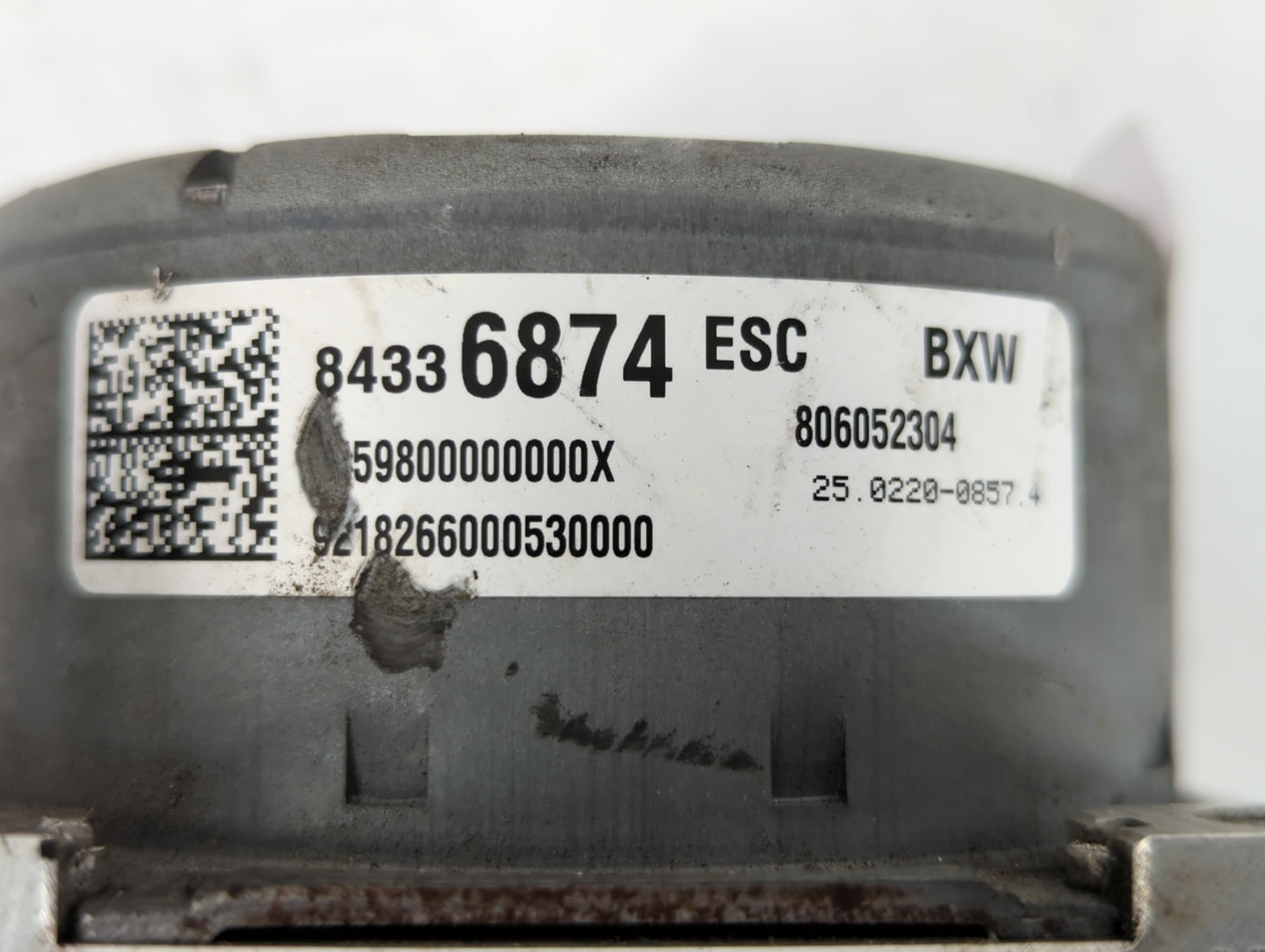 2018-2019 Cadillac Xts ABS Pump Control Module Replacement P/N:84336874 Fits Fits 2018 2019 OEM Used Auto Parts - Oemusedaut