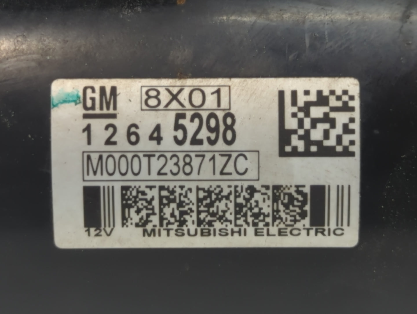 2013-2019 Cadillac Xts Car Starter Motor Solenoid OEM P/N:M000T23871ZC 12645298 Fits OEM Used Auto Parts - Oemusedautoparts1