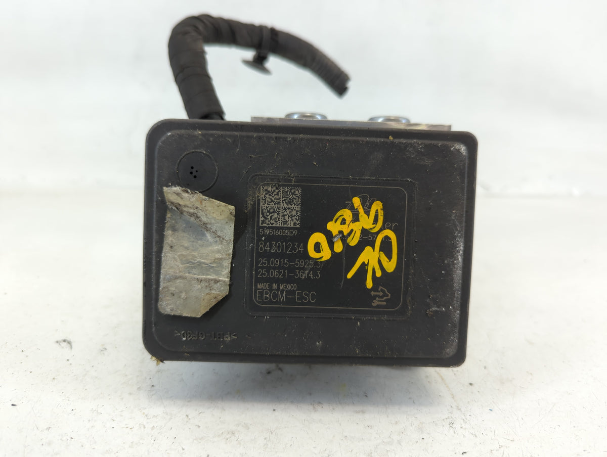 2018-2019 Cadillac Xts Anti-Lock Brake ABS Pump Module Actuator OEM P/N:84645016 Fits Fits 2018 2019 OEM Used Auto Parts - O