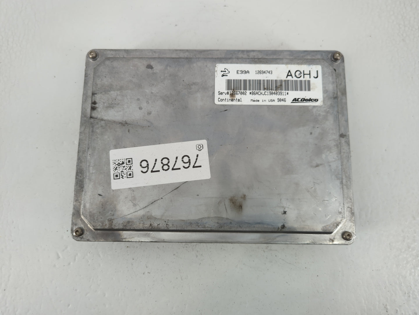 2017-2019 Cadillac Xts PCM Engine Control Computer ECU ECM PCU OEM P/N:E39A 12694743 12667002 Fits Fits 2017 2018 2019 2020 