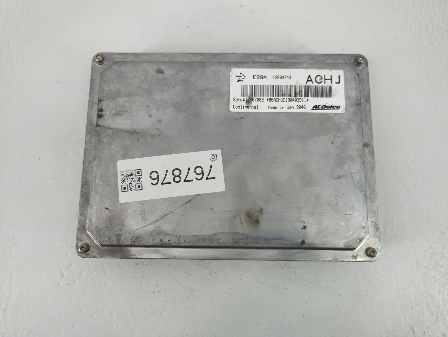 2017-2019 Cadillac Xts PCM Engine Control Computer ECU ECM PCU OEM P/N:E39A 12694743 12667002 Fits Fits 2017 2018 2019 2020 