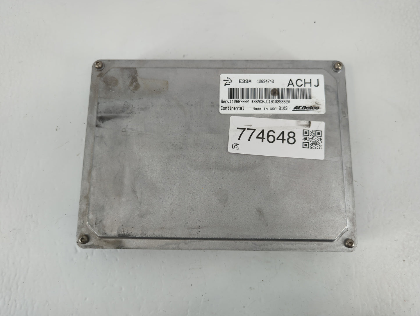 2017-2019 Cadillac Xts PCM Engine Control Computer ECU ECM PCU OEM P/N:12694743 Fits Fits 2017 2018 2019 2020 OEM Used Auto 
