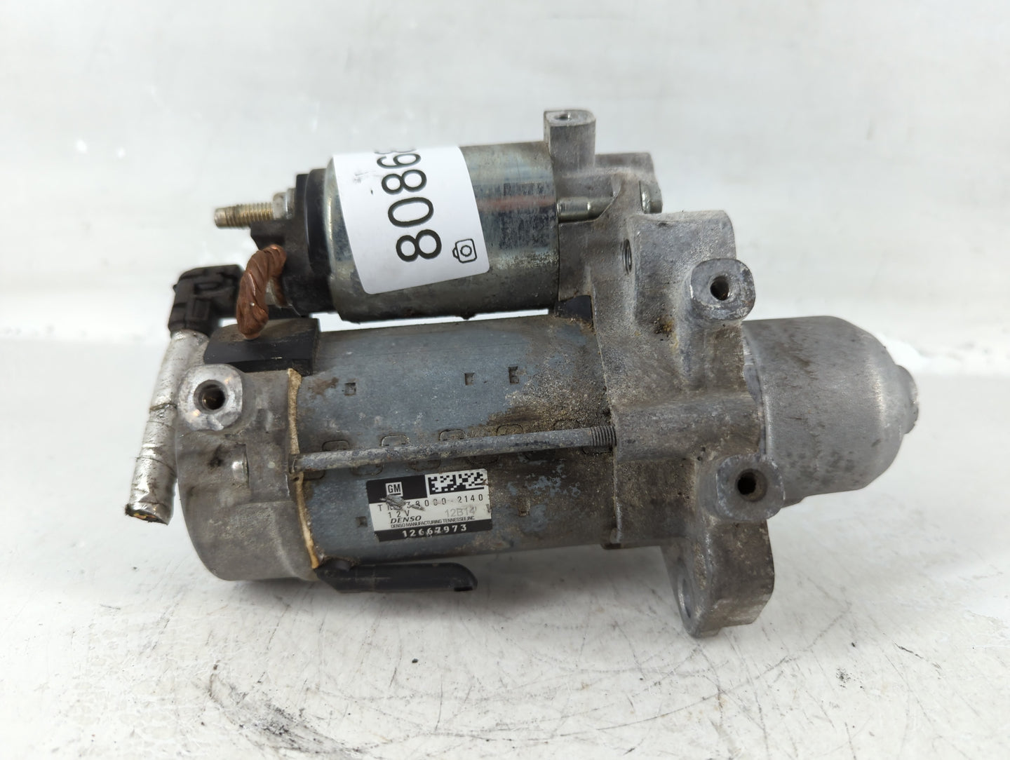 2019 Cadillac Xts Car Starter Motor Solenoid OEM P/N:12667973 Fits Fits 2016 2017 2018 2020 2021 2022 OEM Used Auto Parts - 