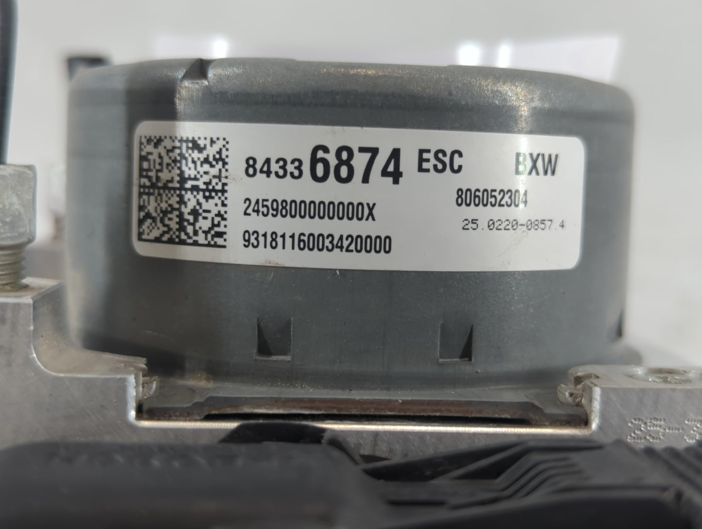 2018-2019 Cadillac Xts ABS Pump Control Module Replacement P/N:84336874 Fits Fits 2018 2019 OEM Used Auto Parts - Oemusedaut