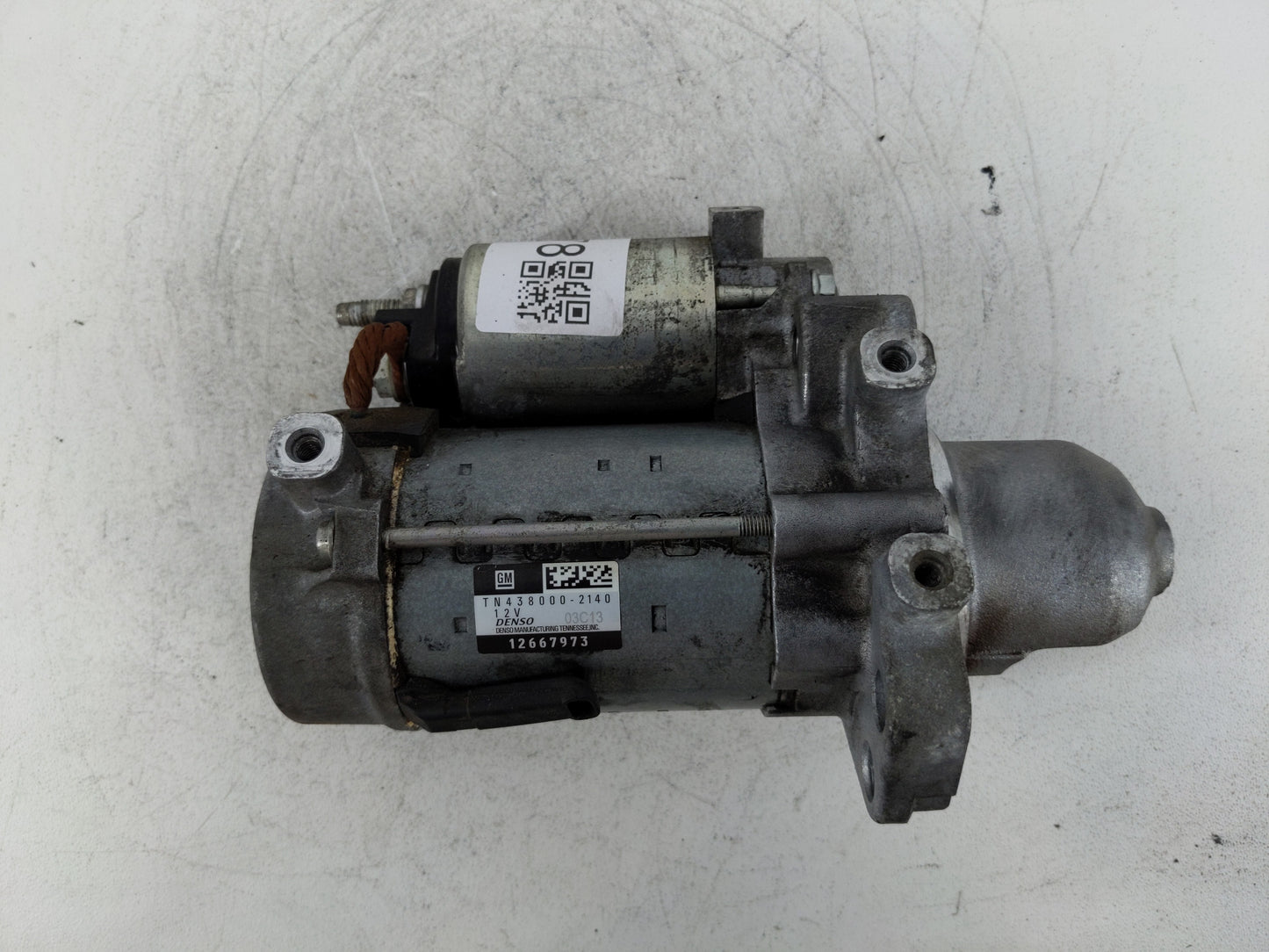 2019-2022 Chevrolet Blazer Car Starter Motor Solenoid OEM P/N:TN438000-2140 12667973 Fits Fits 2016 2017 2018 2019 2020 2021