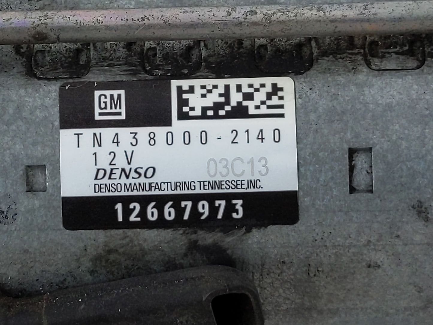 2019-2022 Chevrolet Blazer Car Starter Motor Solenoid OEM P/N:TN438000-2140 12667973 Fits Fits 2016 2017 2018 2019 2020 2021
