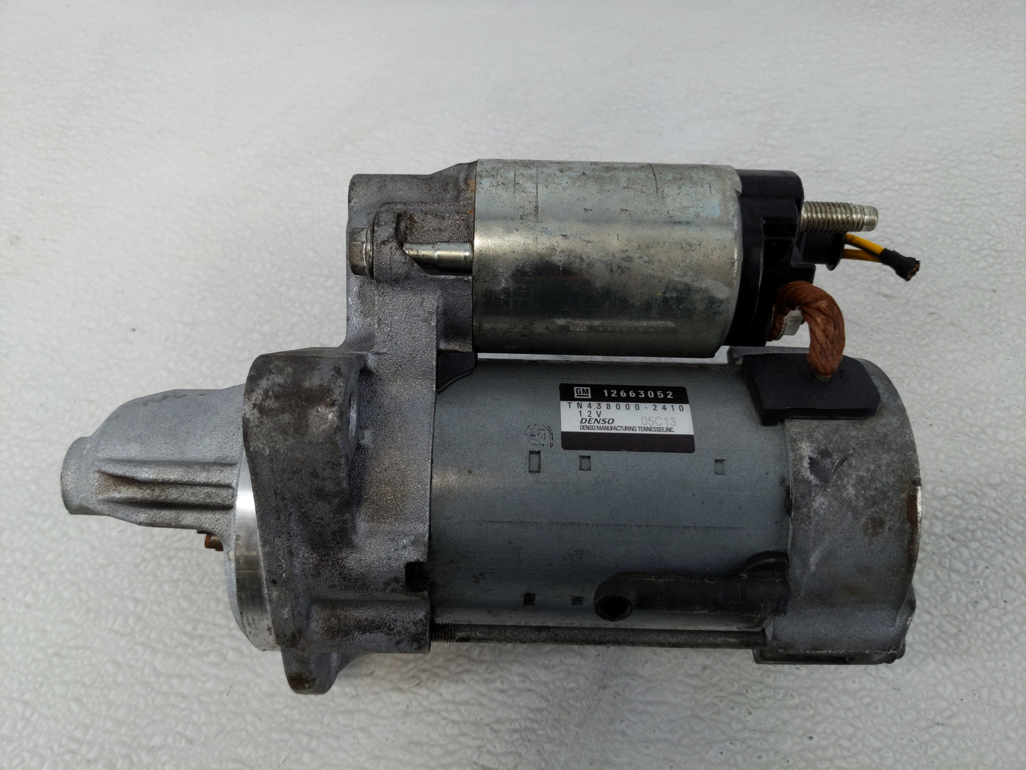2019-2021 Chevrolet Blazer Car Starter Motor Solenoid OEM P/N:TN438000-2410 12663052 Fits Fits 2015 2016 2017 2018 2019 2020