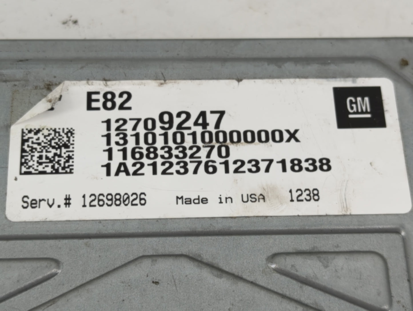 2019-2022 Chevrolet Blazer PCM Engine Control Computer ECU ECM PCU OEM P/N:12709247 Fits Fits 2016 2017 2018 2019 2020 2021 