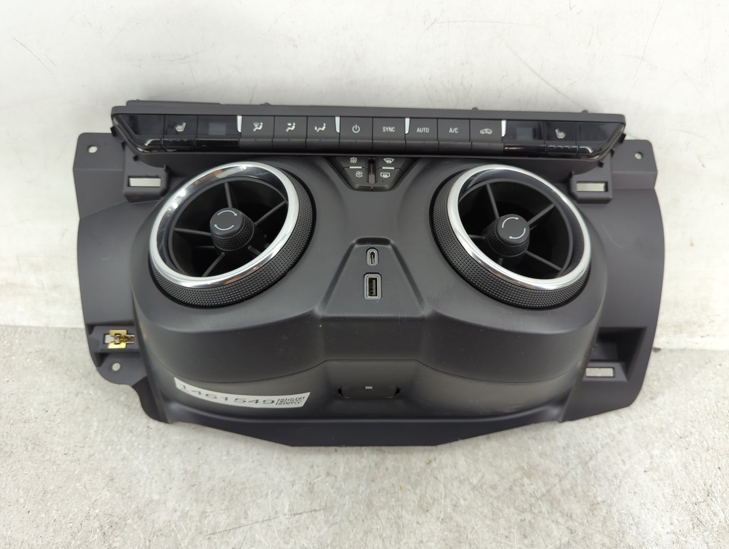 2019-2022 Chevrolet Blazer Climate Control Module Temperature AC/Heater Replacement P/N:84563761 Fits Fits 2019 2020 2021 20