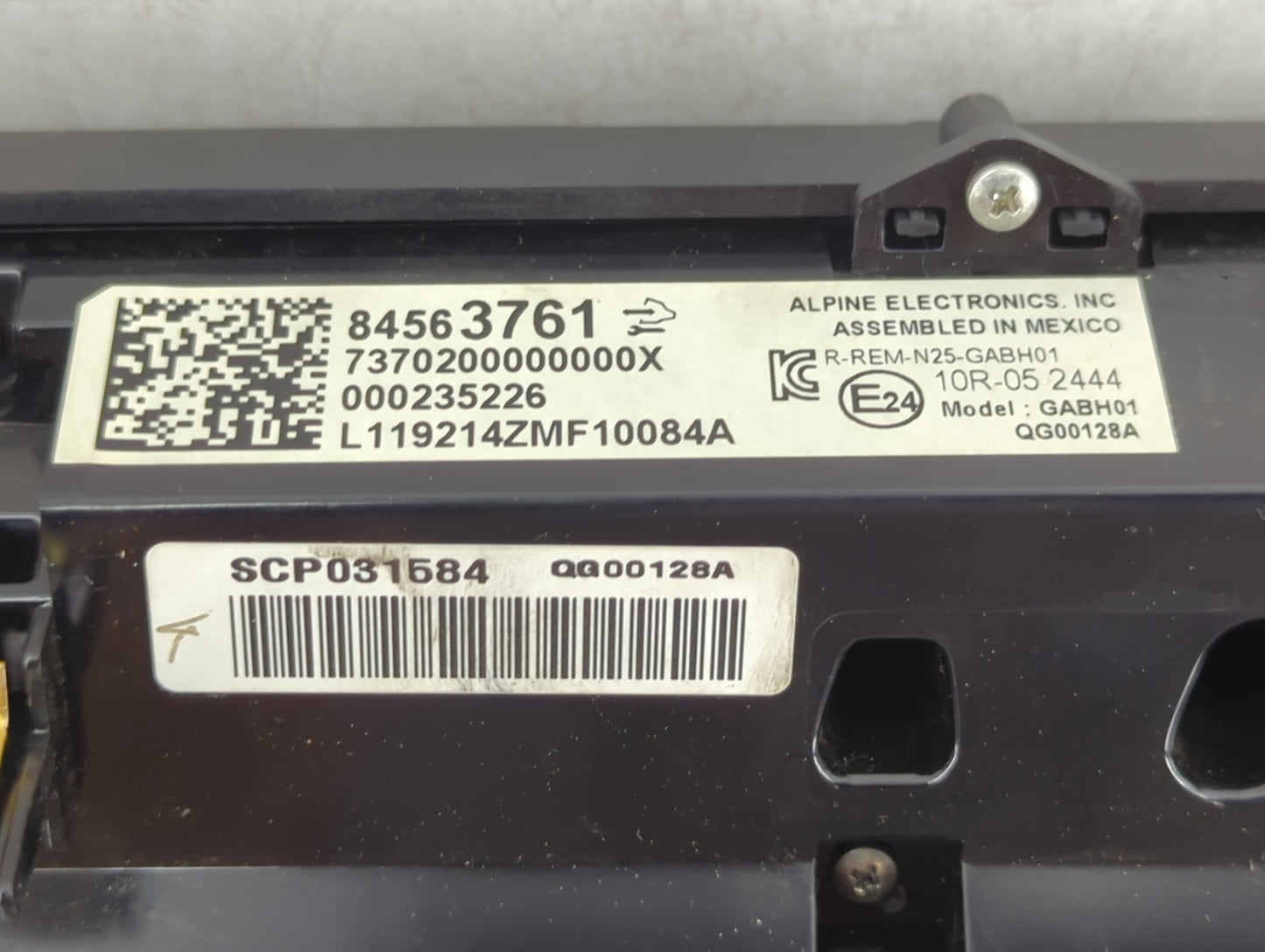 2019-2022 Chevrolet Blazer Climate Control Module Temperature AC/Heater Replacement P/N:84563761 Fits Fits 2019 2020 2021 20
