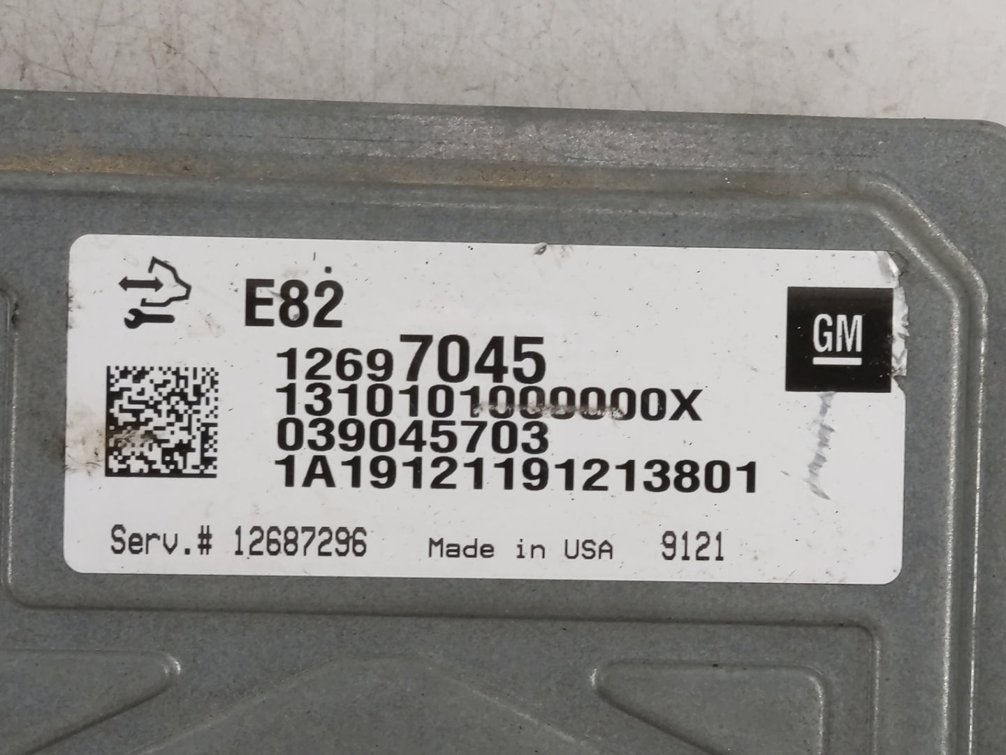 2019-2022 Chevrolet Blazer PCM Engine Control Computer ECU ECM PCU OEM P/N:12697045 12687296 Fits OEM Used Auto Parts - Oemu