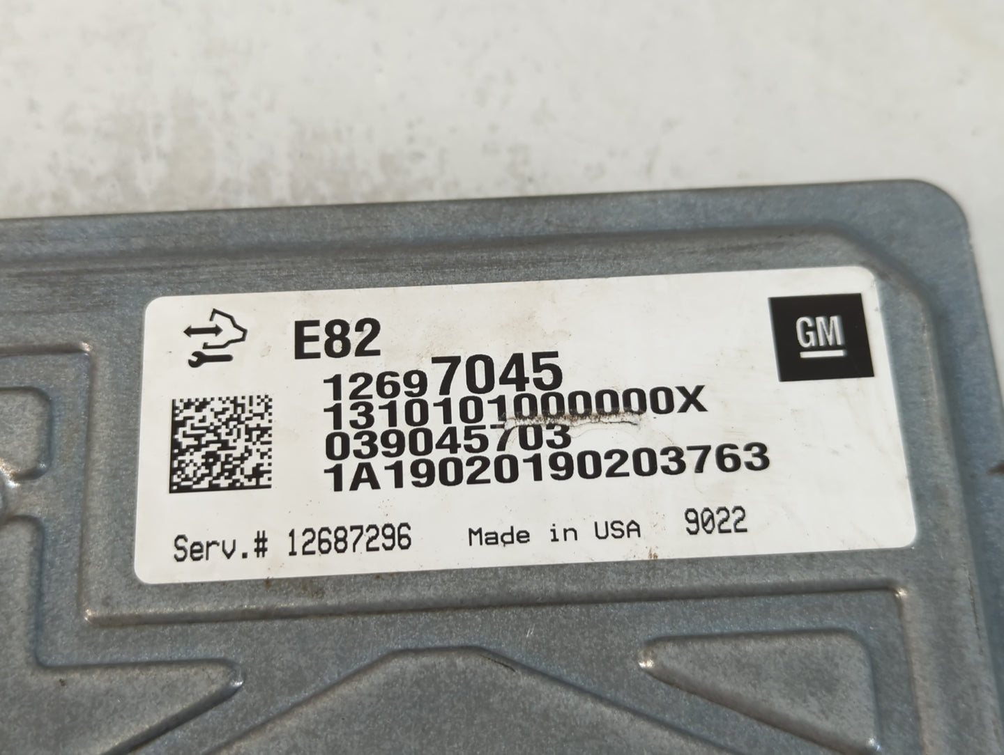 2019-2021 Chevrolet Blazer PCM Engine Control Computer ECU ECM PCU OEM P/N:12697045 Fits Fits 2017 2018 2019 2020 2021 2022 