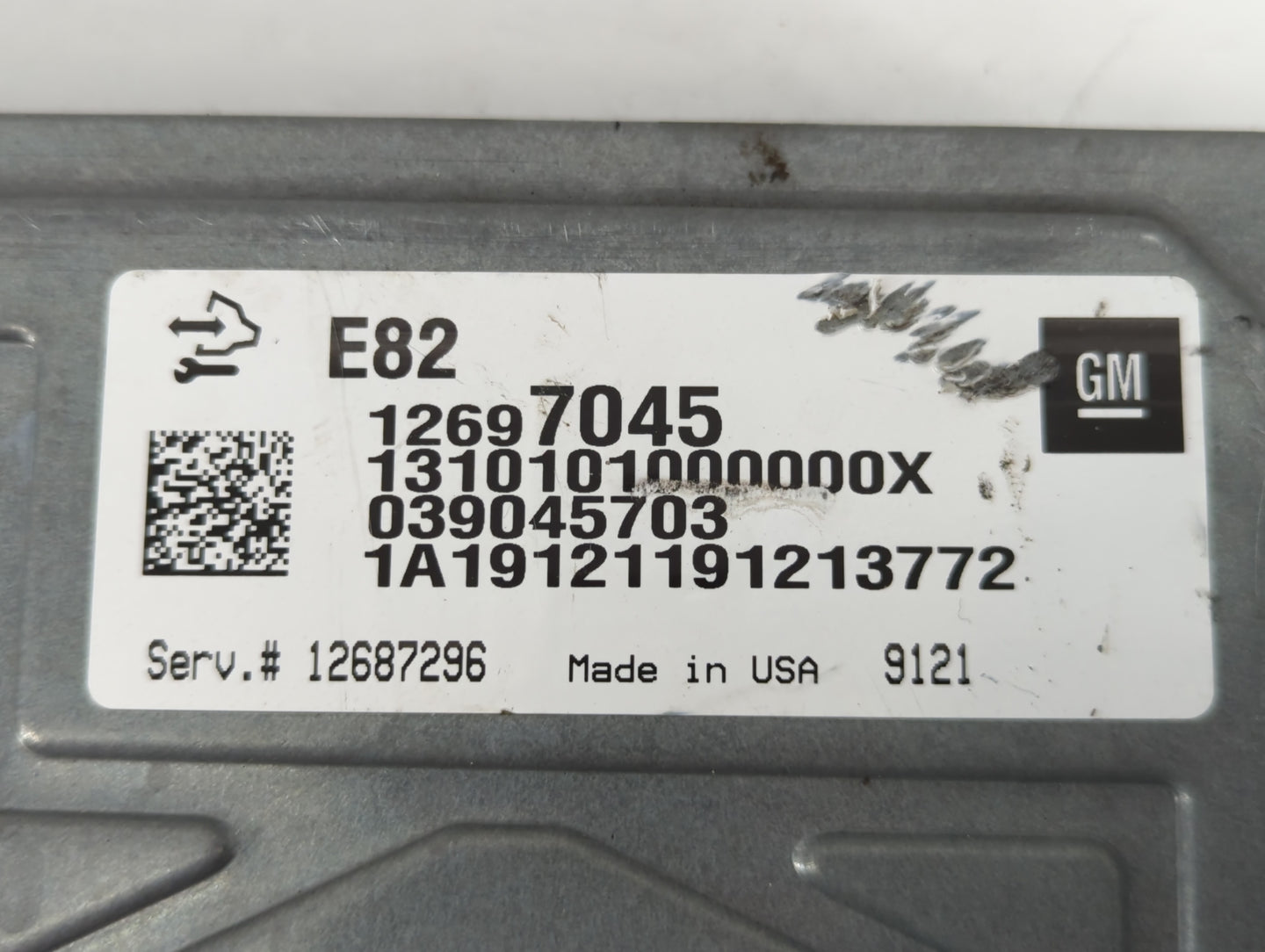 2019-2022 Chevrolet Blazer PCM Engine Control Computer ECU ECM PCU OEM P/N:12697045 Fits Fits 2016 2017 2018 2019 2020 2021 