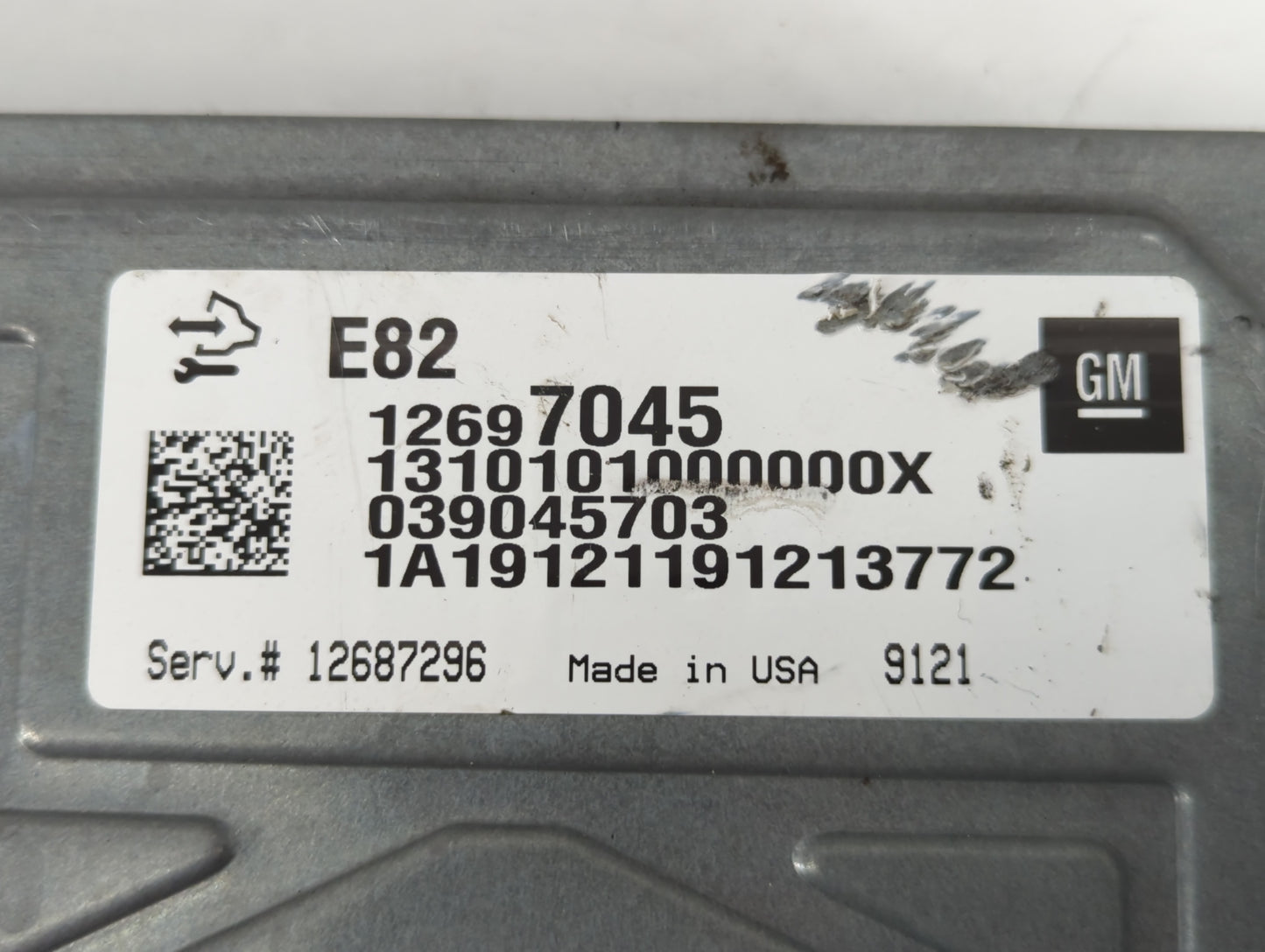 2019-2022 Chevrolet Blazer PCM Engine Control Computer ECU ECM PCU OEM P/N:12697045 Fits Fits 2016 2017 2018 2019 2020 2021 