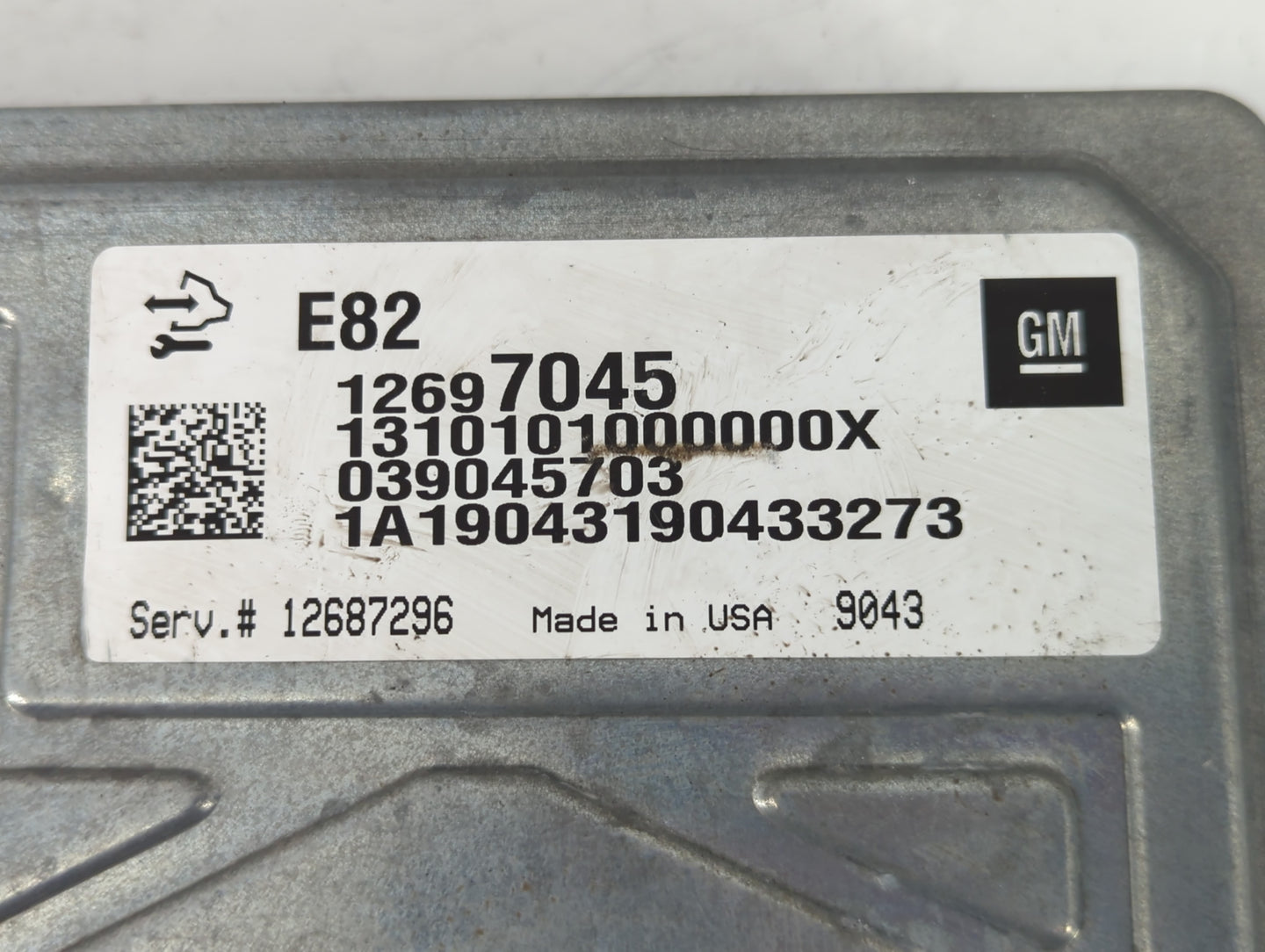 2019-2022 Chevrolet Blazer PCM Engine Control Computer ECU ECM PCU OEM P/N:12697045 Fits Fits 2016 2017 2018 2019 2020 2021 