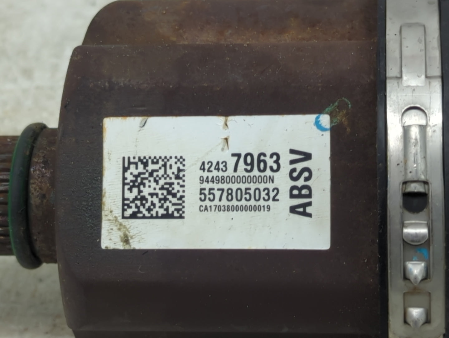 2019 Chevrolet Bolt Ev Axle Shaft Front Driver Cv C/v - Oemusedautoparts1.com