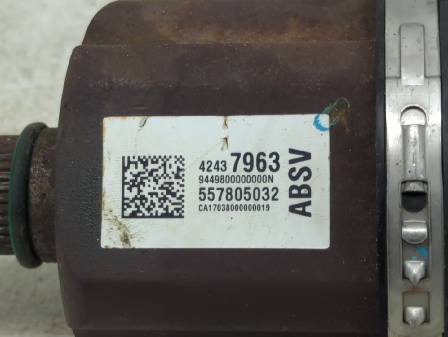 2019 Chevrolet Bolt Ev Axle Shaft Front Driver Cv C/v - Oemusedautoparts1.com