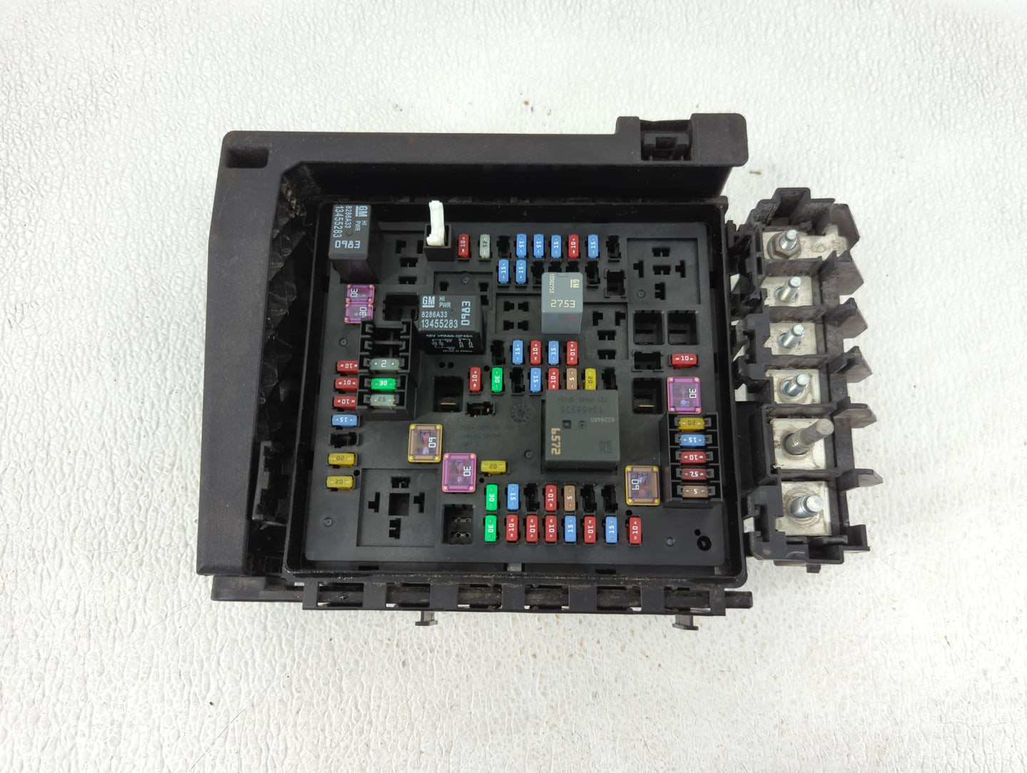 2019-2020 Chevrolet Camaro Fusebox Fuse Box Panel Relay Module P/N:812914718 19085 0524, 84572690 Fits Fits 2019 2020 OEM Us