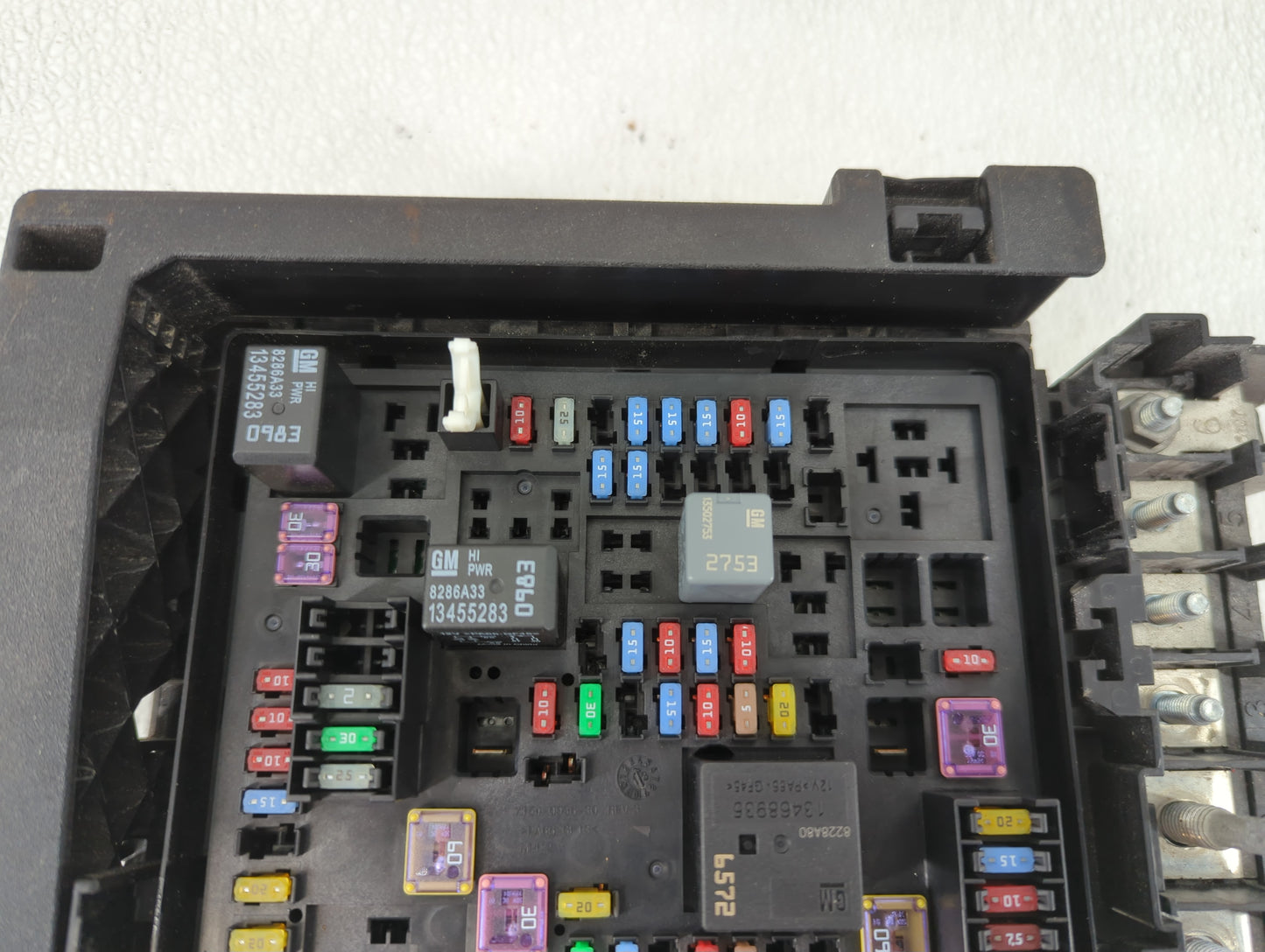 2019-2020 Chevrolet Camaro Fusebox Fuse Box Panel Relay Module P/N:812914718 19085 0524, 84572690 Fits Fits 2019 2020 OEM Us