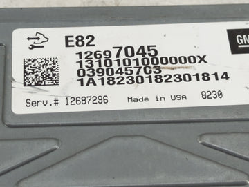 2018-2020 Chevrolet Camaro PCM Engine Control Computer ECU ECM PCU OEM P/N:12697045 Fits Fits 2017 2018 2019 2020 2021 2022 OEM Used Auto Parts