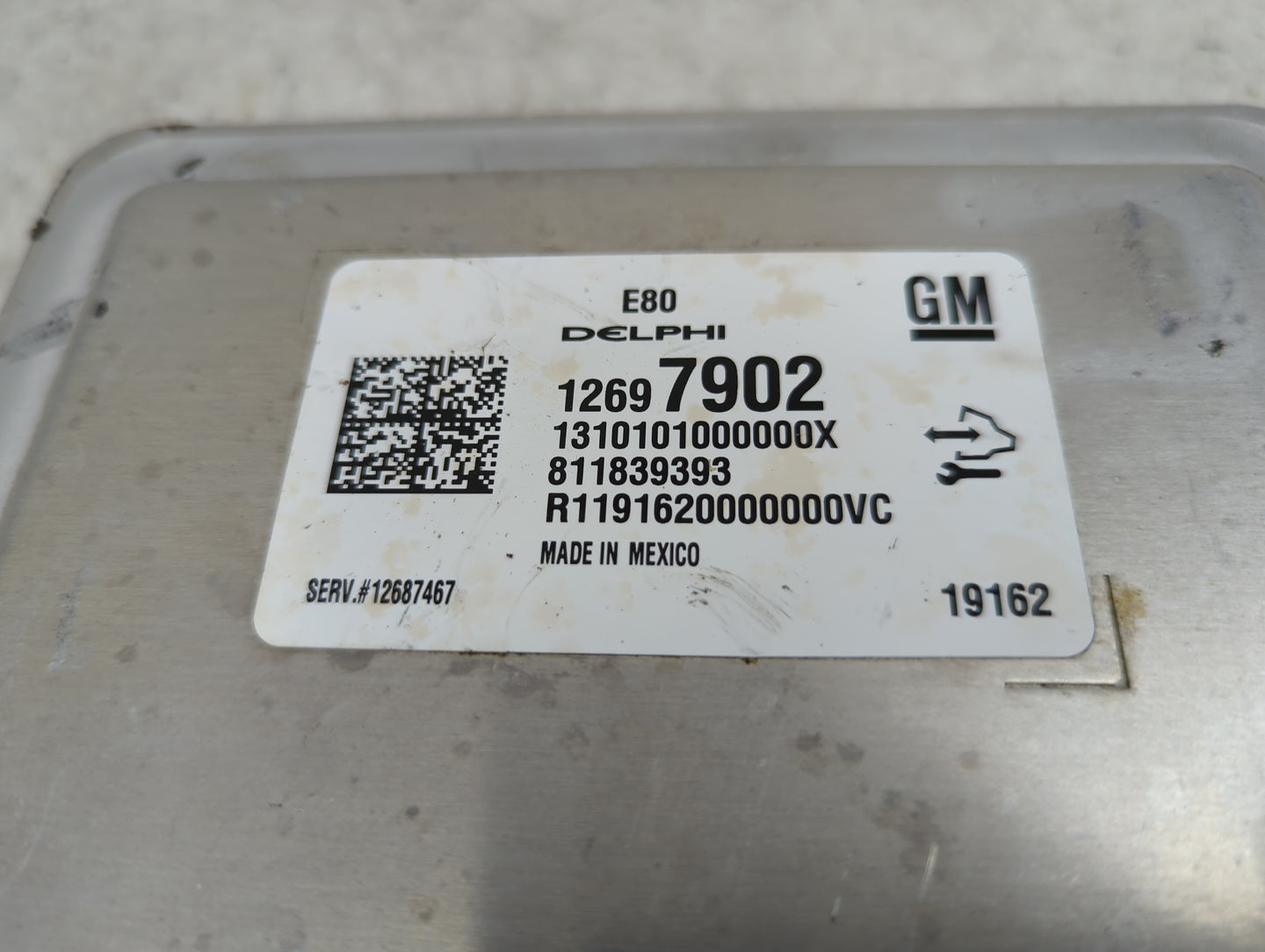 2018-2020 Chevrolet Camaro PCM Engine Control Computer ECU ECM PCU OEM P/N:12697902 12687467 Fits OEM Used Auto Parts - Oemu