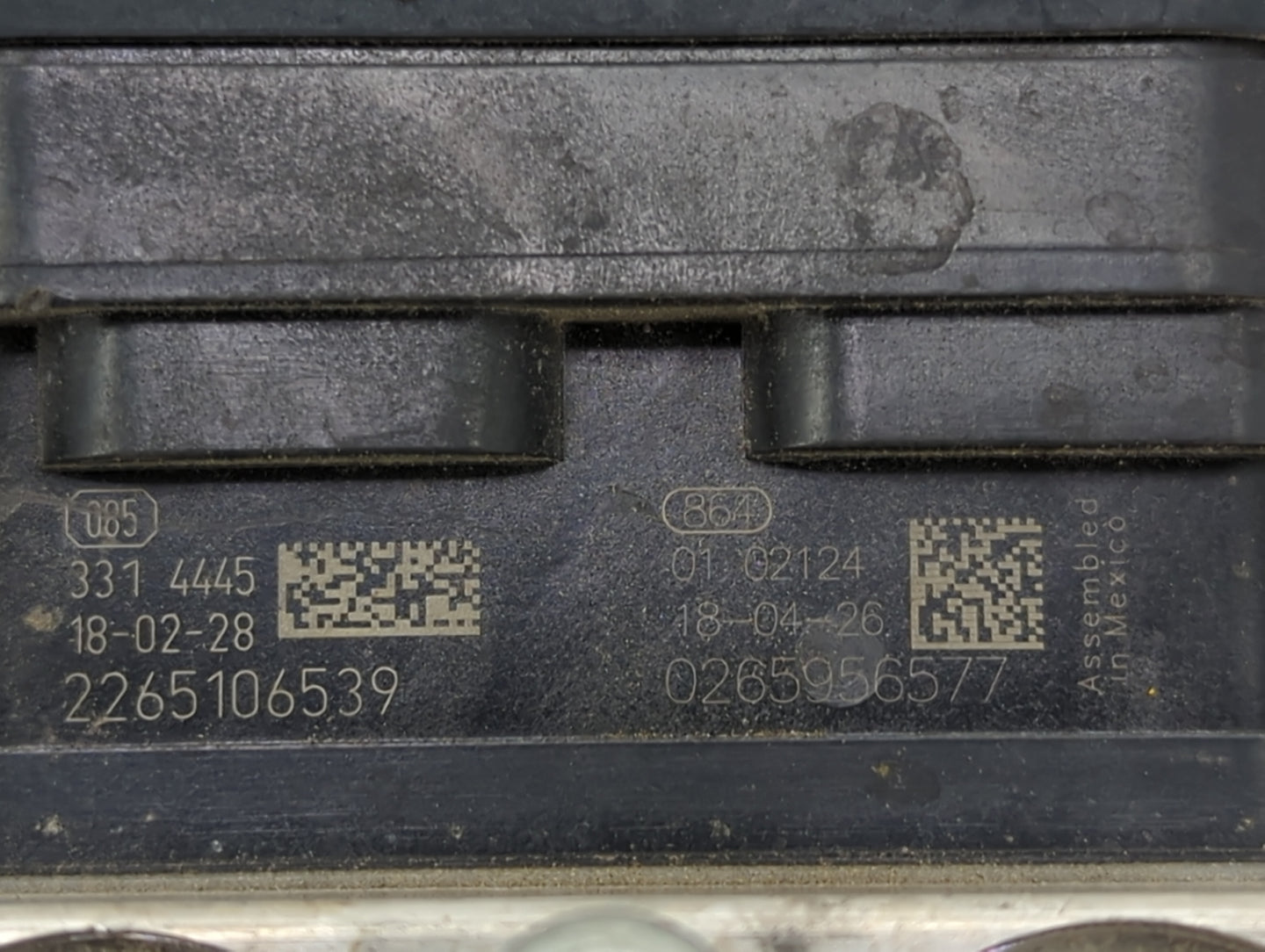 2019-2021 Chevrolet Camaro ABS Pump Control Module Replacement P/N:0265956577 2265106539 Fits Fits 2019 2020 2021 OEM Used A
