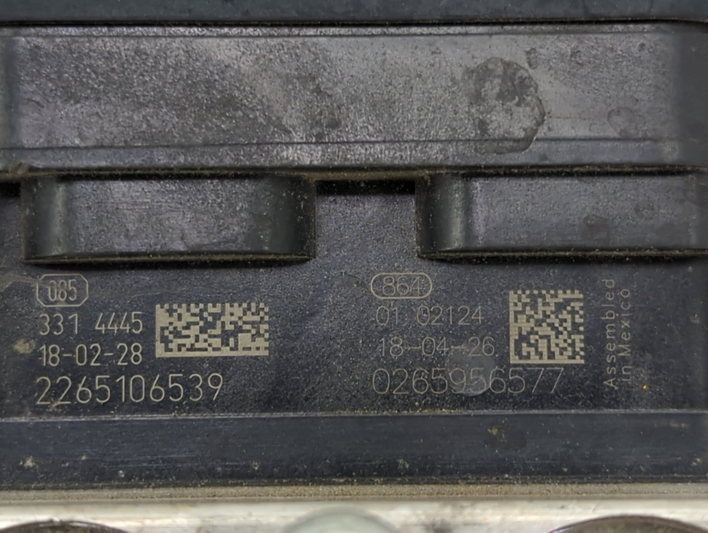 2019-2021 Chevrolet Camaro ABS Pump Control Module Replacement P/N:0265956577 2265106539 Fits Fits 2019 2020 2021 OEM Used A