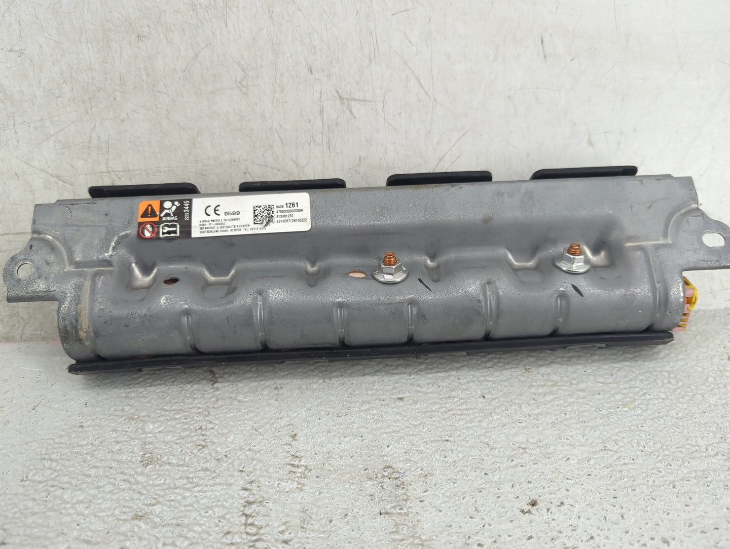 2016-2021 Chevrolet Camaro Air Bag Passenger Right Dashboard OEM P/N:22823445 8408 1261 Fits Fits 2016 2017 2018 2019 2020 2