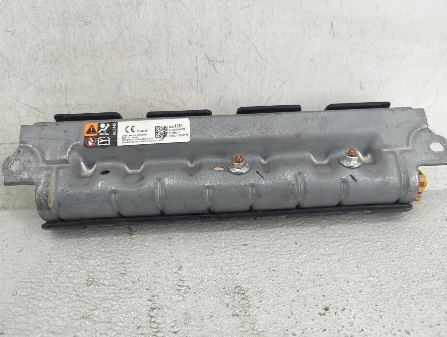 2016-2021 Chevrolet Camaro Air Bag Passenger Right Dashboard OEM P/N:22823445 8408 1261 Fits Fits 2016 2017 2018 2019 2020 2