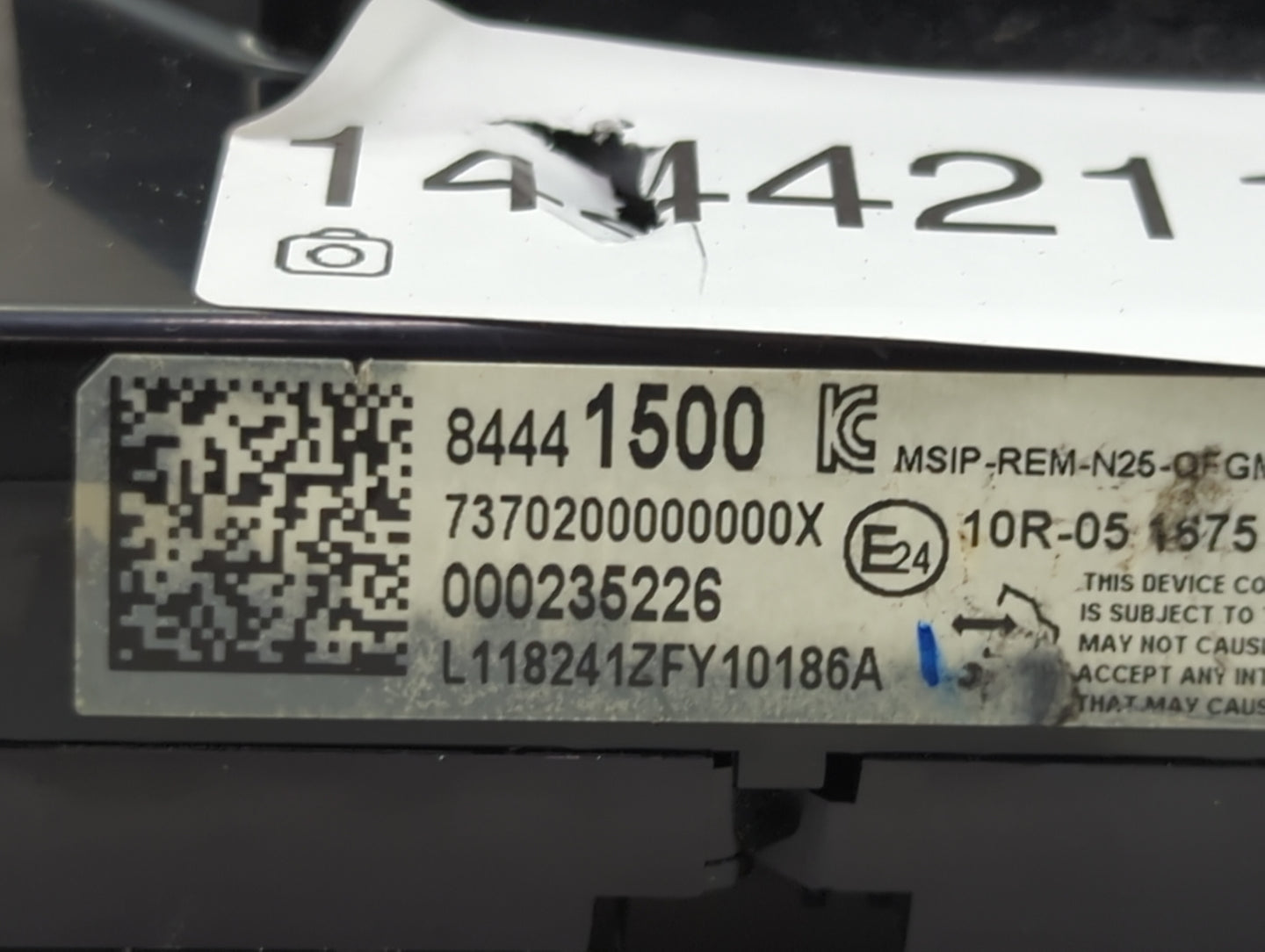 2018-2021 Chevrolet Camaro Climate Control Module Temperature AC/Heater Replacement P/N:84441500 7370200000000X Fits OEM Use