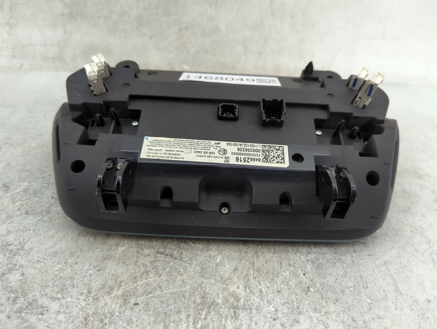 2018-2021 Chevrolet Camaro Radio AM FM Cd Player Receiver Replacement P/N:84582516 GAB01 Fits Fits 2018 2019 2020 2021 OEM U