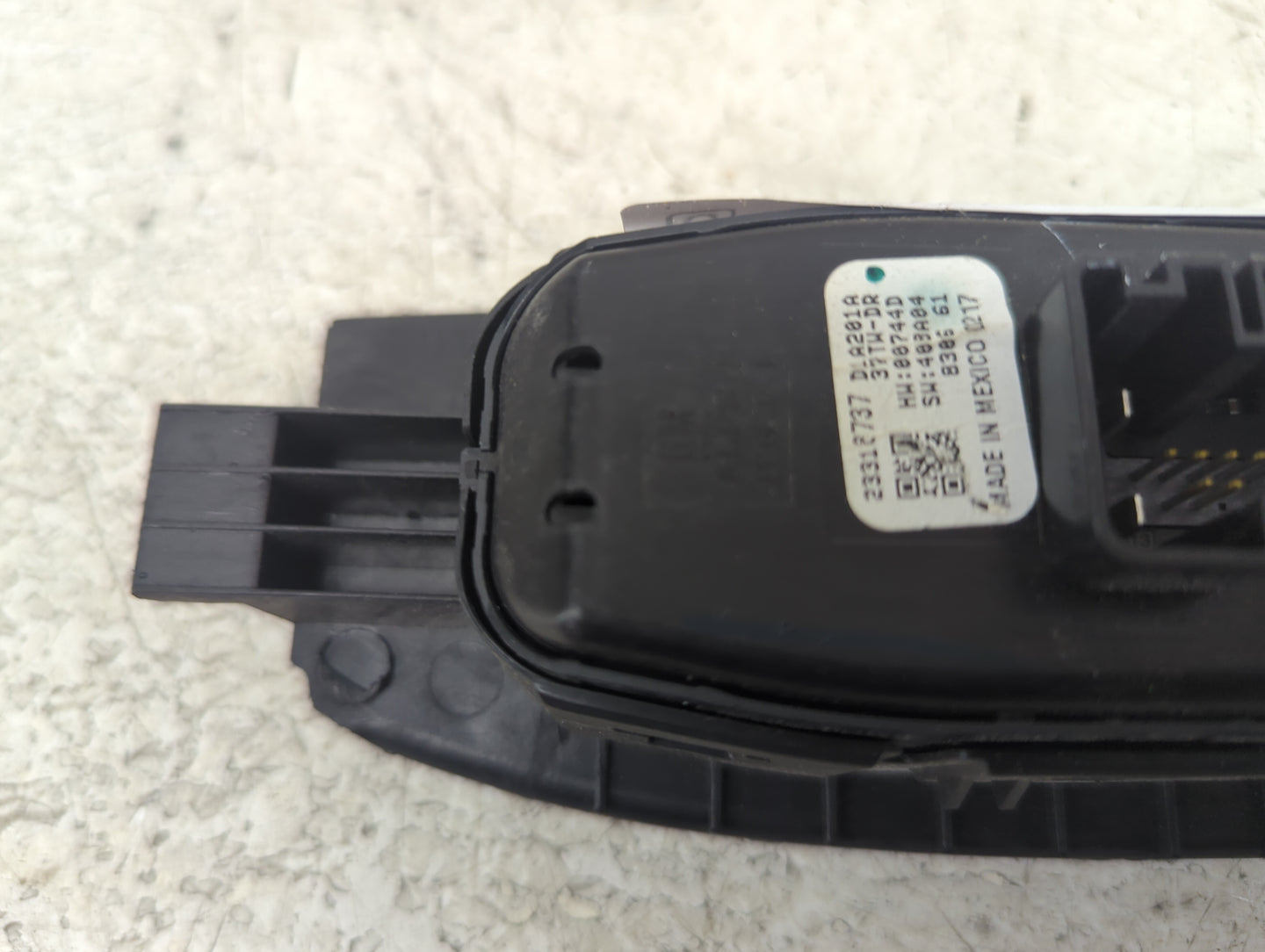 2016-2021 Chevrolet Camaro Master Power Window Switch Replacement Driver Side Left P/N:23311737 DLA281A Fits OEM Used Auto P