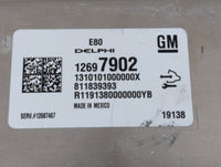 2019 Chevrolet Camaro PCM Engine Control Computer ECU ECM PCU OEM P/N:12687467 12669908, 12681528 Fits Fits 2017 2018 OEM Us