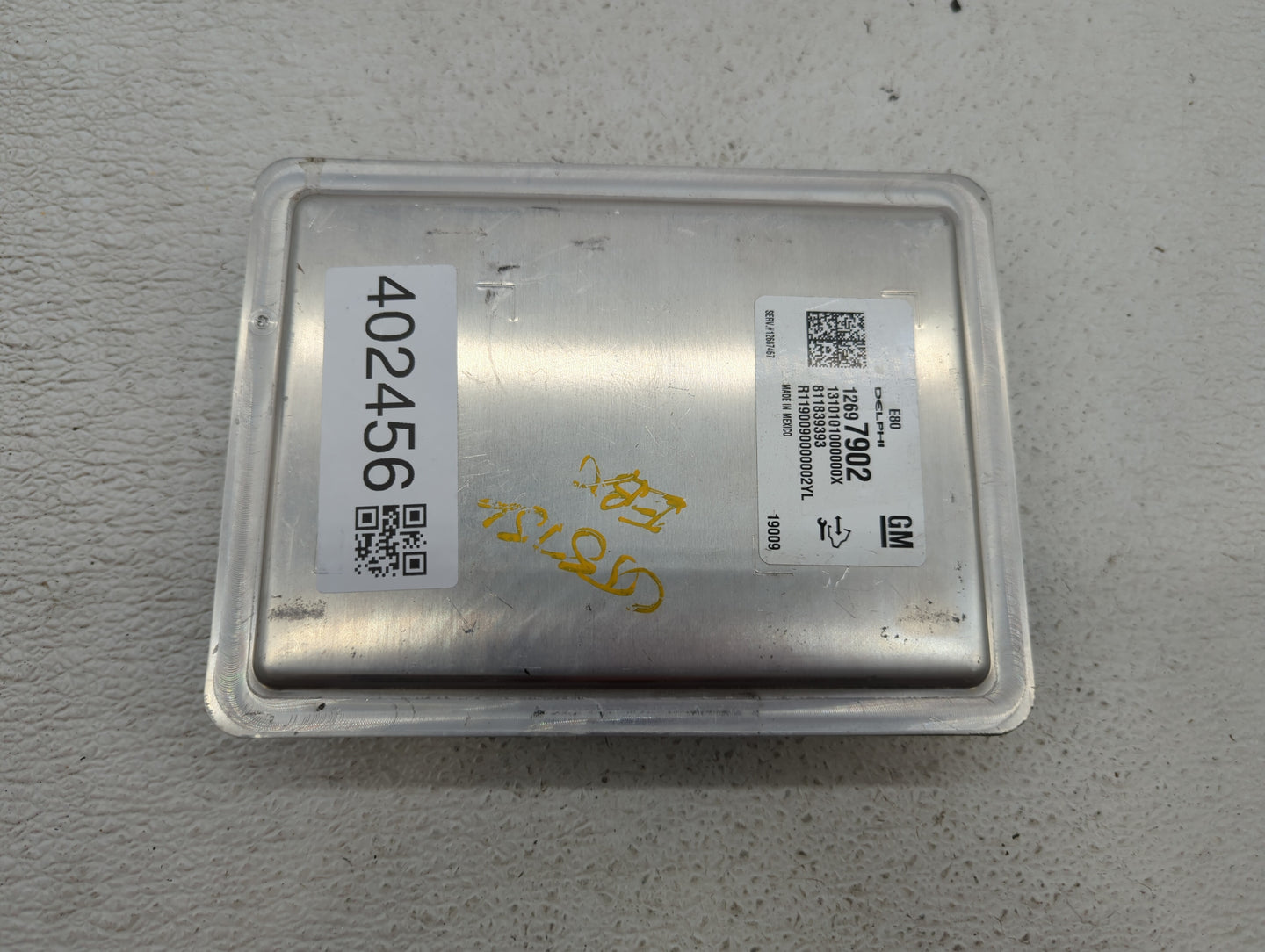 2019 Chevrolet Camaro PCM Engine Control Computer ECU ECM PCU OEM P/N:12697902 12687467, 12669908, 12681528 Fits Fits 2017 2