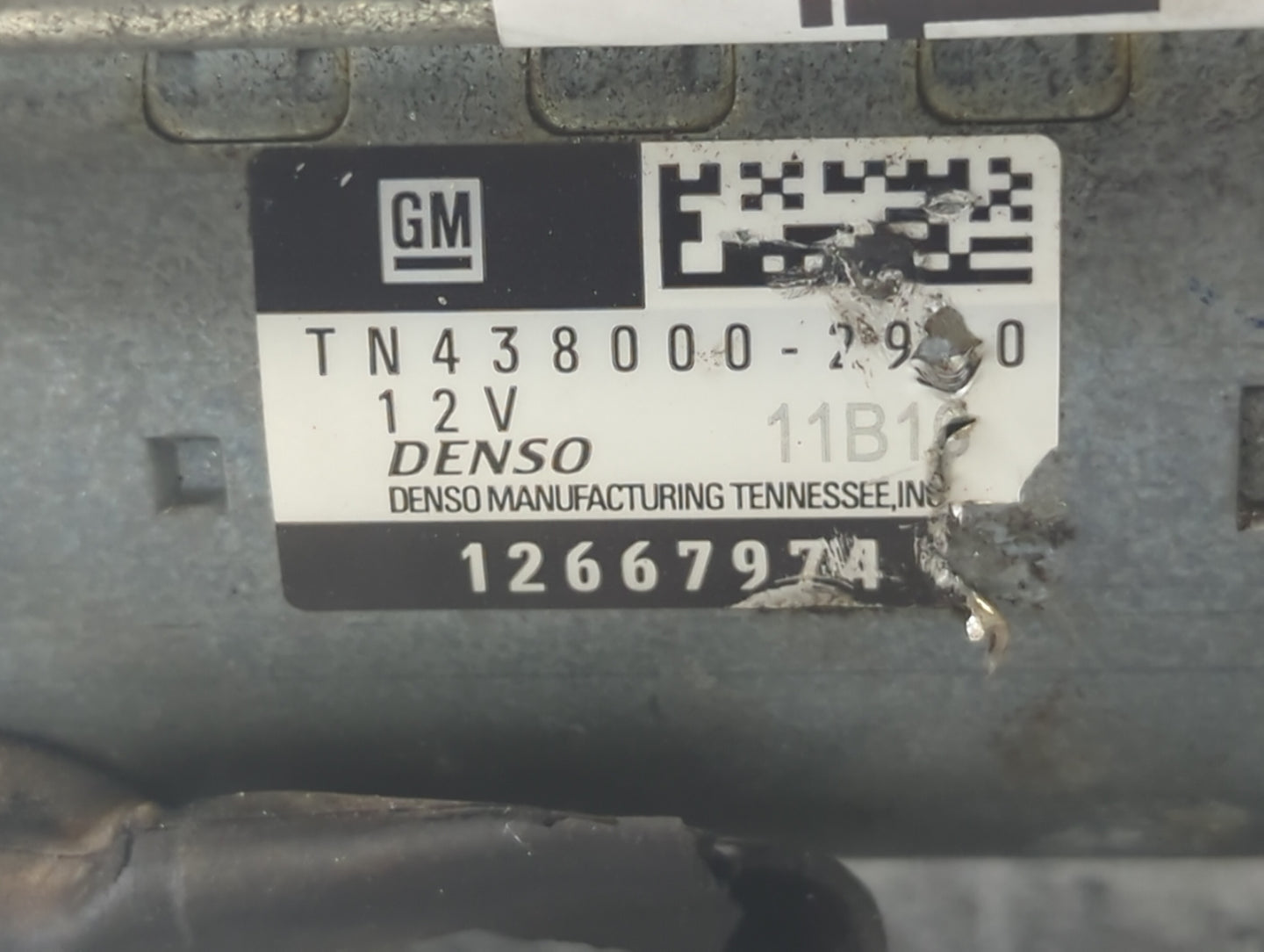 2016-2021 Chevrolet Camaro Car Starter Motor Solenoid OEM P/N:12667974 Fits Fits 2016 2017 2018 2019 2020 2021 2022 OEM Used