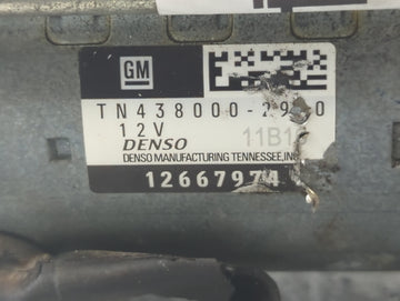 2016-2021 Chevrolet Camaro Car Starter Motor Solenoid OEM P/N:12667974 Fits Fits 2016 2017 2018 2019 2020 2021 2022 OEM Used Auto Parts