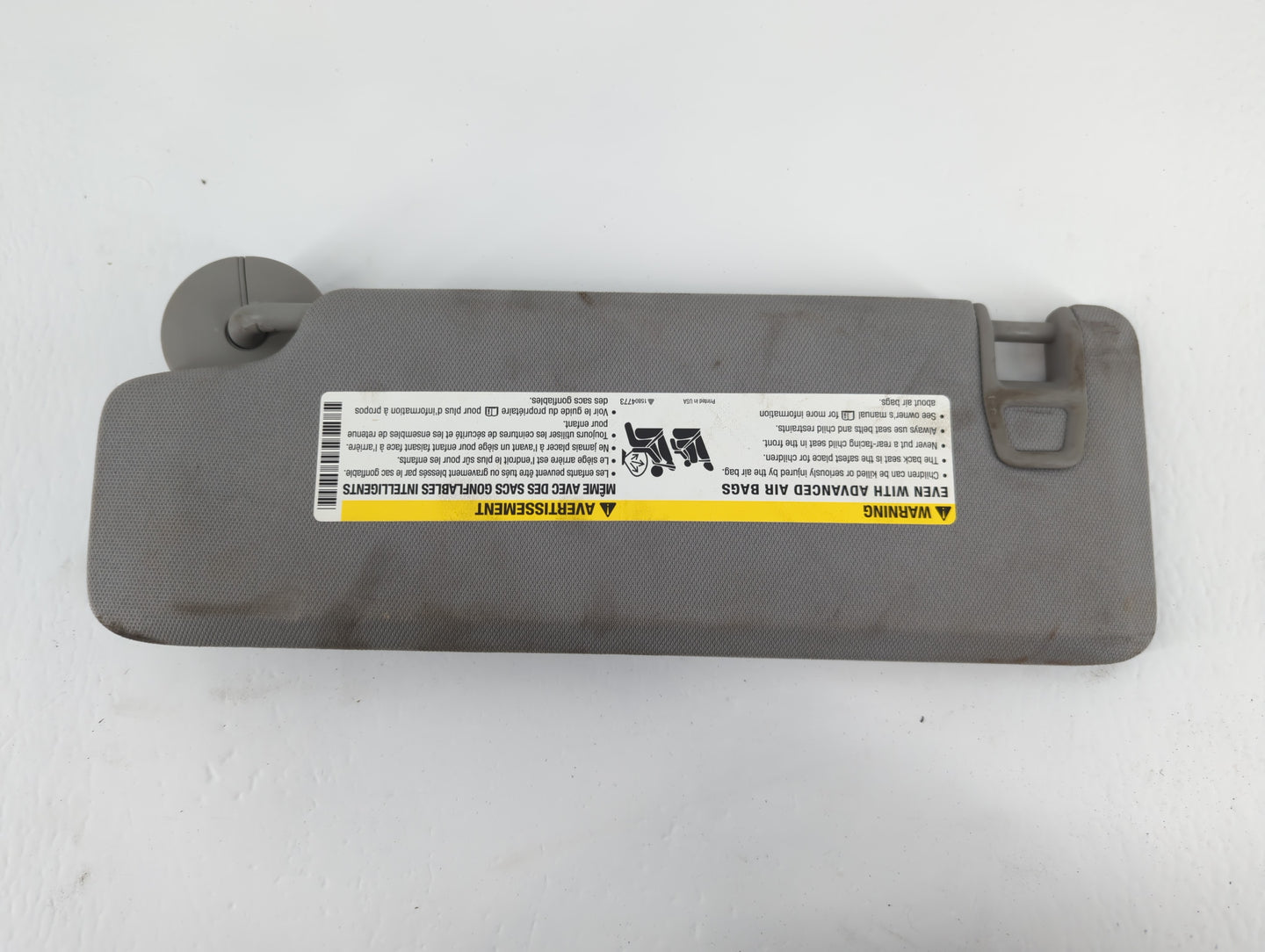 2021 Chevrolet Camaro Sun Visor Shade Replacement Passenger Right Mirror Fits OEM Used Auto Parts - Oemusedautoparts1.com