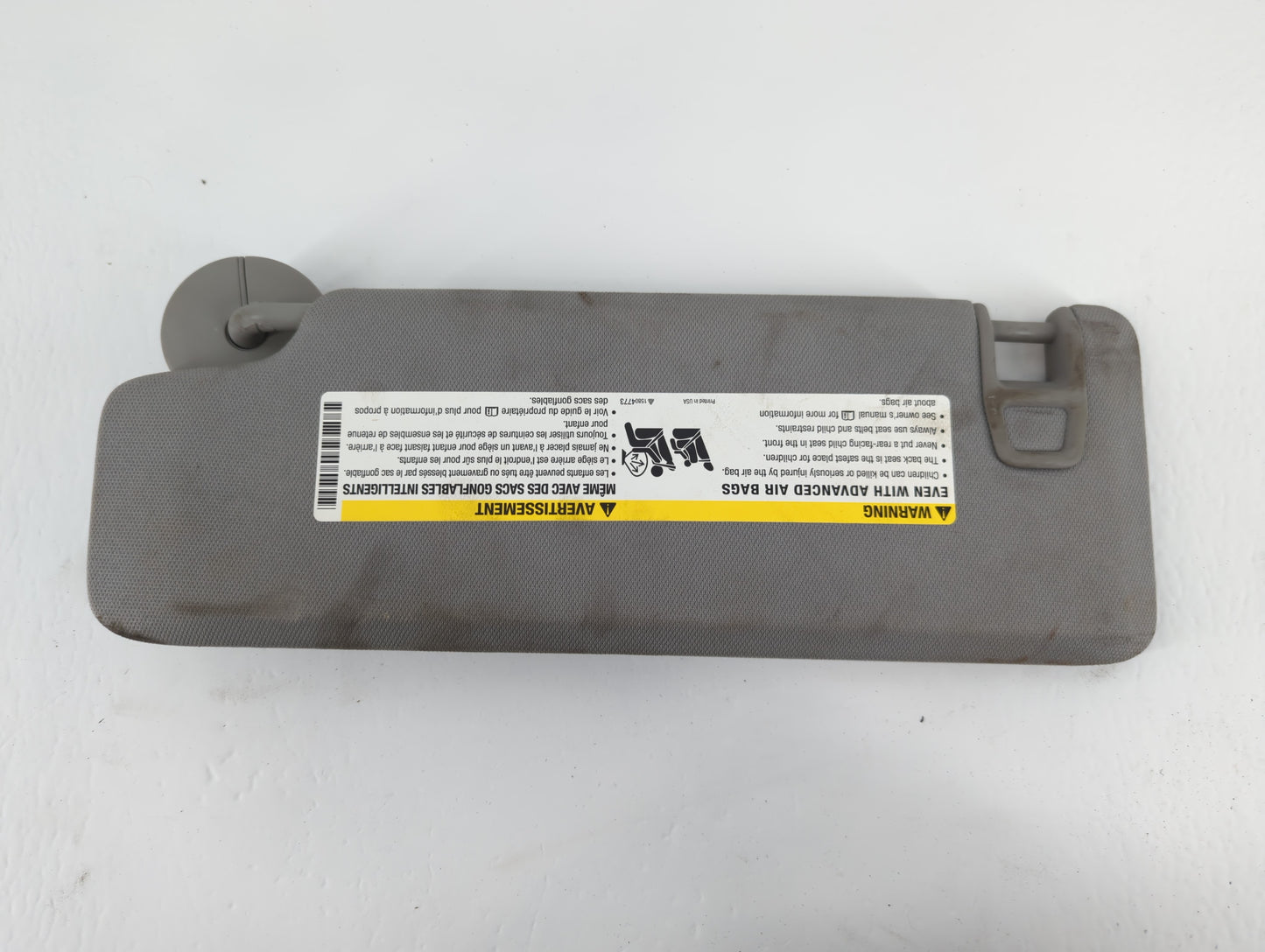 2021 Chevrolet Camaro Sun Visor Shade Replacement Passenger Right Mirror Fits OEM Used Auto Parts - Oemusedautoparts1.com