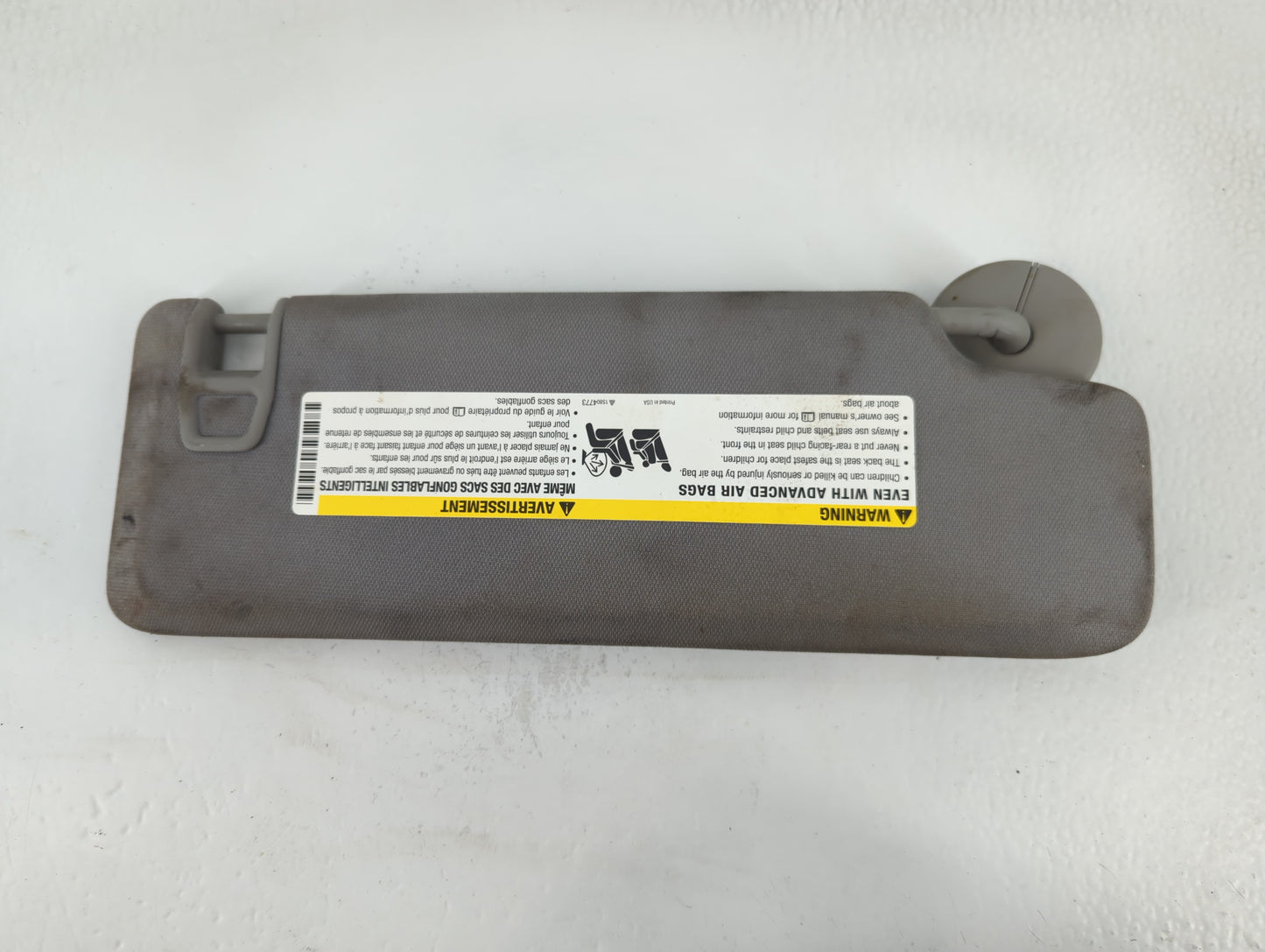 2021 Chevrolet Camaro Sun Visor Shade Replacement Driver Left Mirror Fits OEM Used Auto Parts - Oemusedautoparts1.com